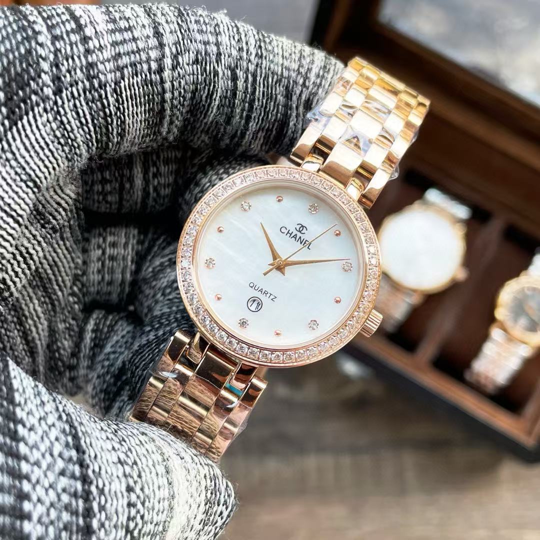 CHANE1 シンプル ステンレススチールバンド レディース腕時計【50％割引+送料無料】