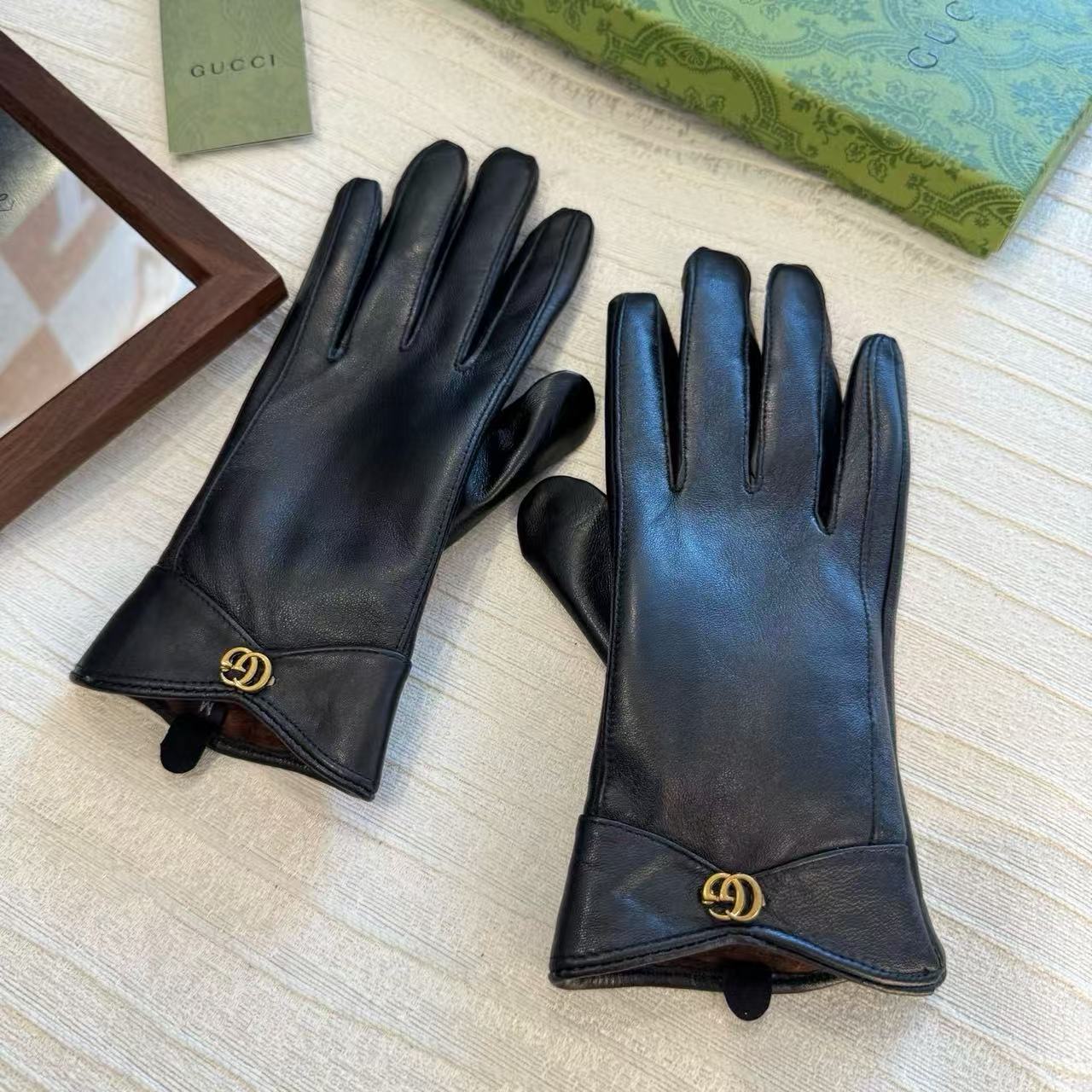 GUCC1 シンプルウール＆シープスキングローブ【50％割引+送料無料】
