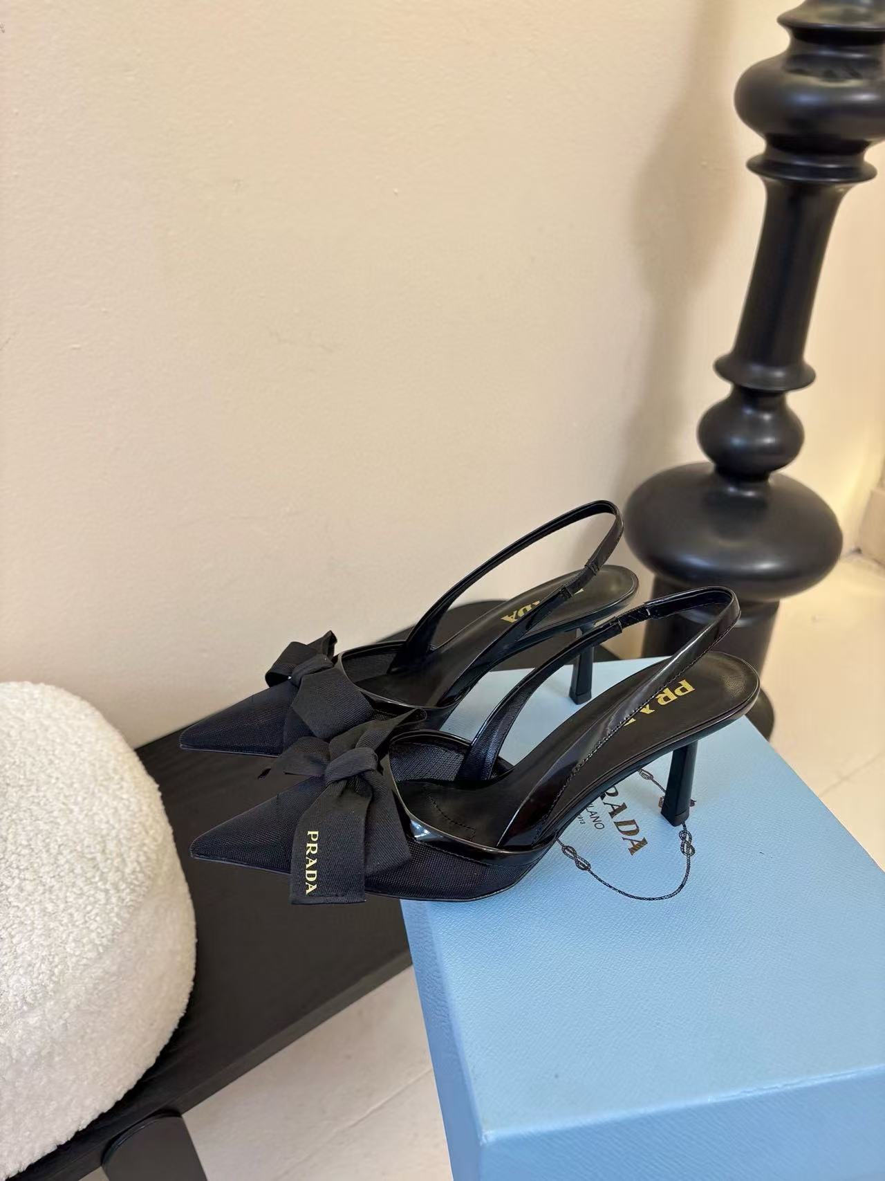 PR4DA 高品質ポインテッドトゥボウハイヒール【50％割引+送料無料】