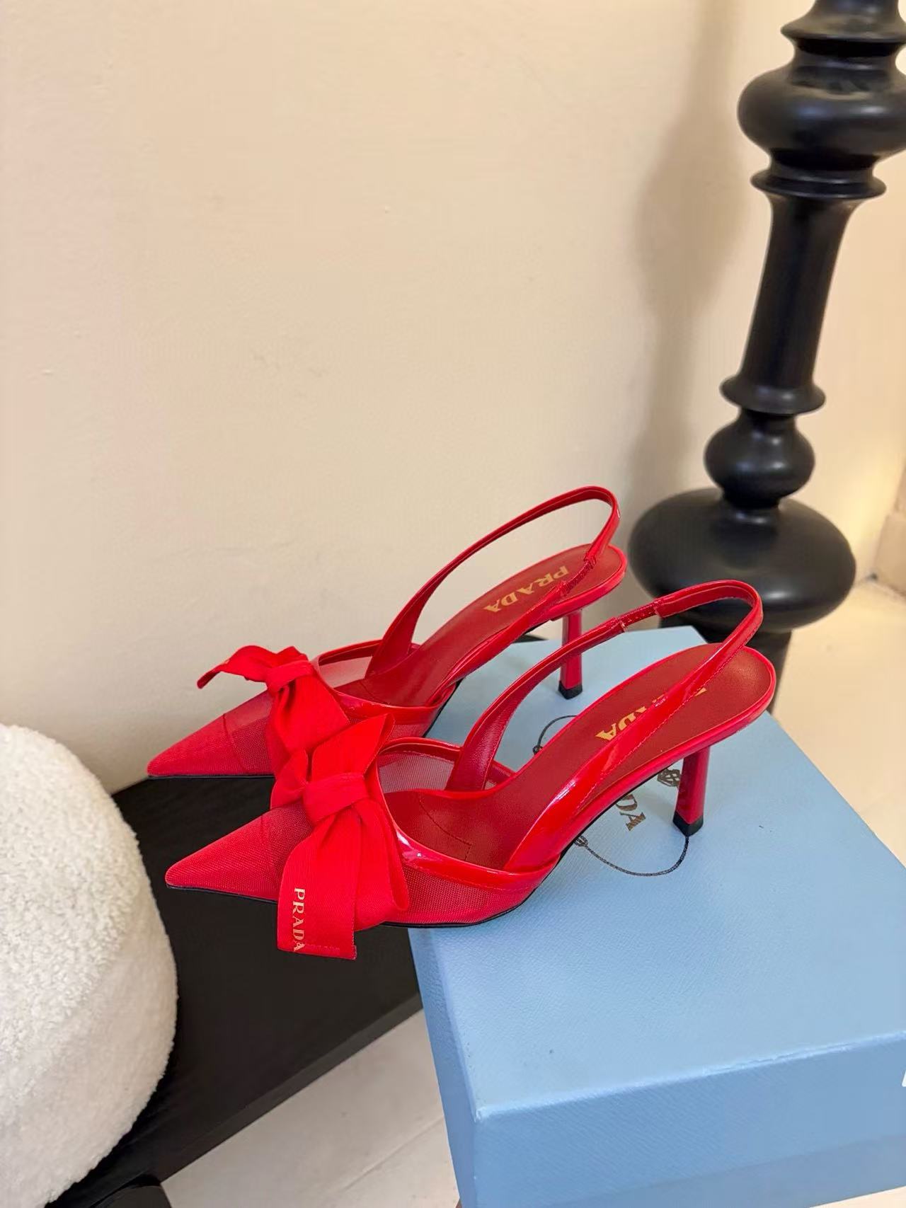 PR4DA 高品質ポインテッドトゥボウハイヒール【50％割引+送料無料】