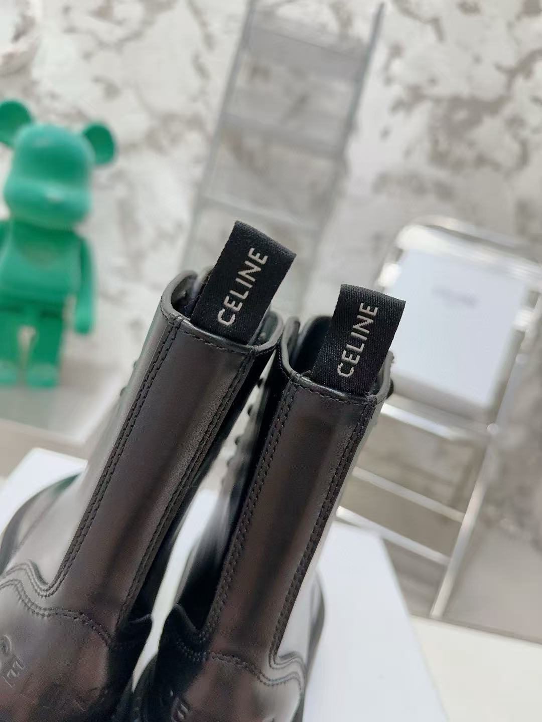 CEL1NE 高品質 凱旋門 厚底 アンクルブーツ【50％割引+送料無料】