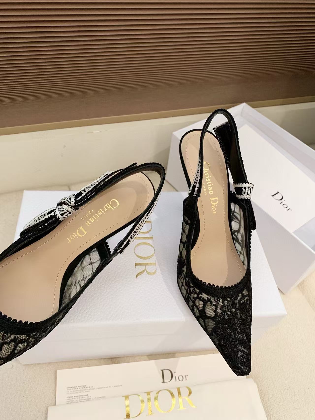 DIORの高品質レースハイヒール【50%割引+送料無料】