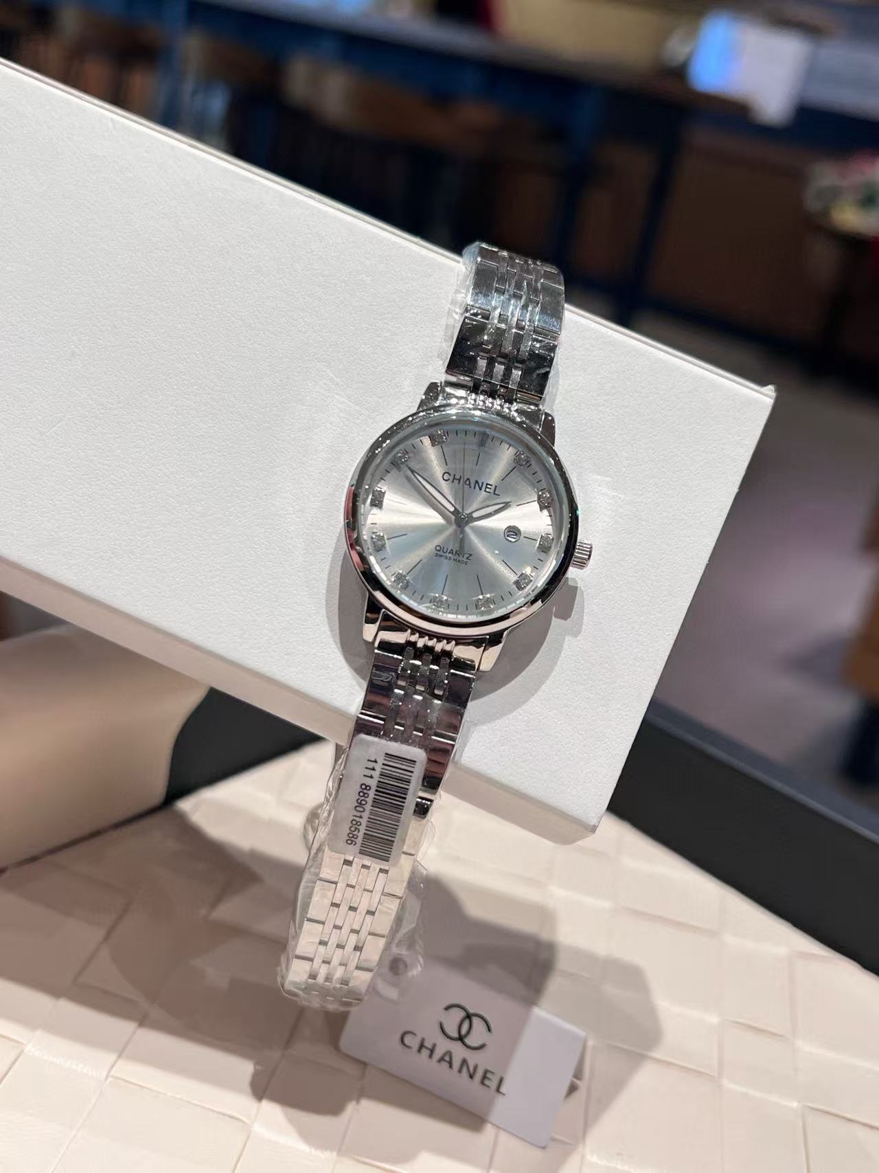 CHANE1 ダイヤモンド ステンレススチール レディースウォッチ【50％割引+送料無料】
