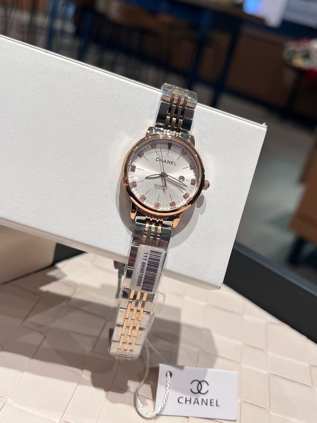 CHANE1 ダイヤモンド ステンレススチール レディースウォッチ【50%割引+送料無料】