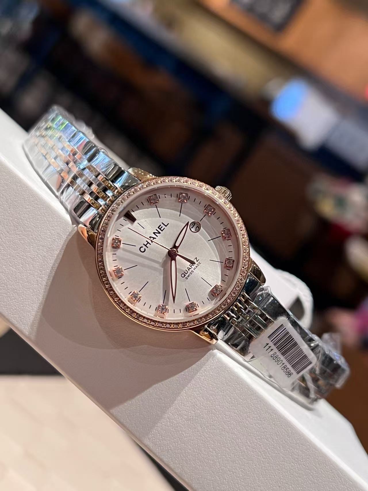 CHANE1 ダイヤモンド ステンレススチール レディースウォッチ【50%割引+送料無料】