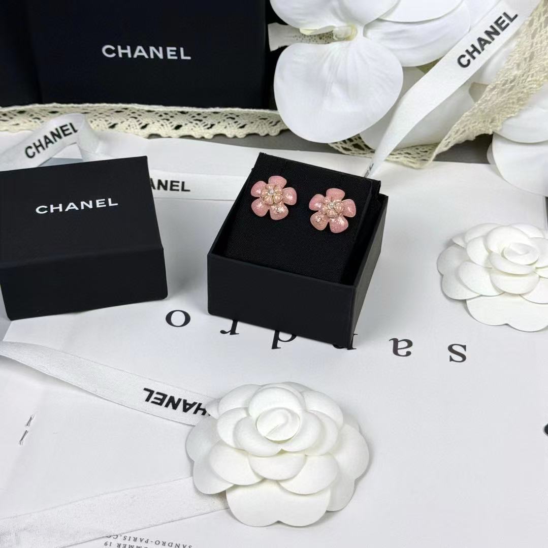 CHANE1 フラワーパールスタッドピアス【50％割引+送料無料】