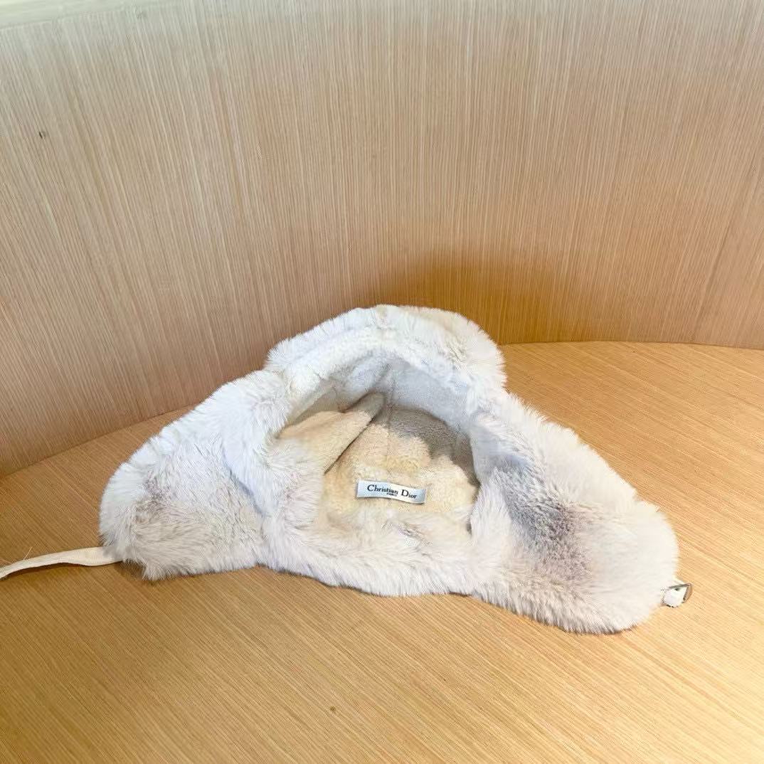 DIOR ディアスキンフリース裏地イヤーマフキャップ【50%割引+送料無料】