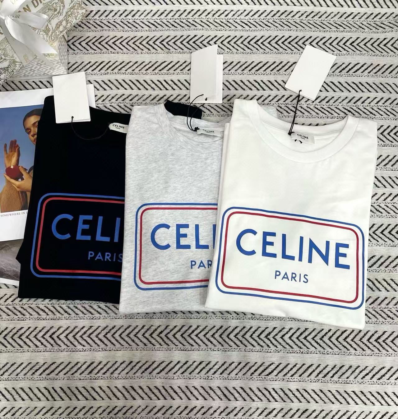 CEL1NE レタープリントTシャツ【50％割引+送料無料】
