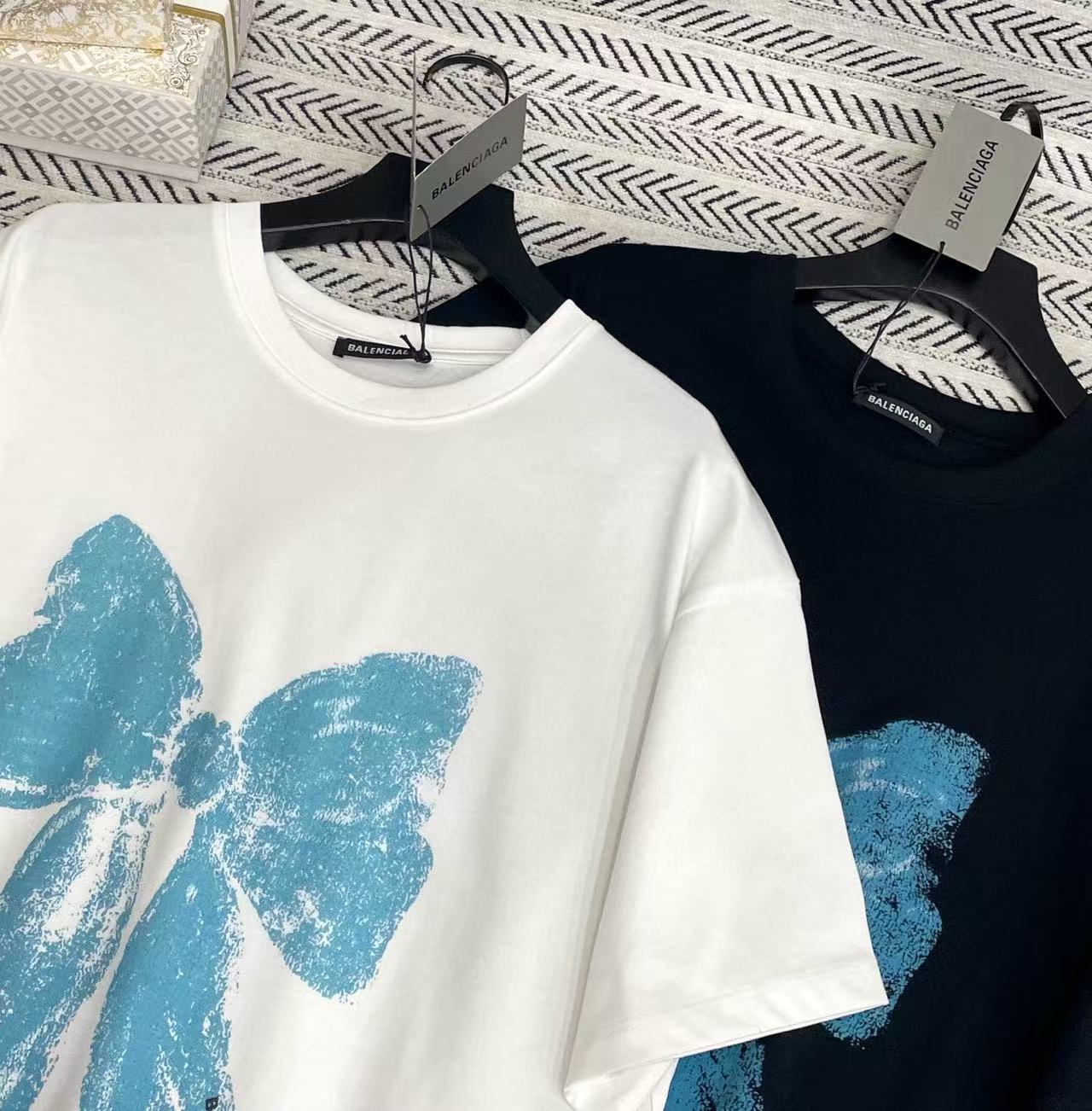 DIOR ビッグバタフライ Tシャツ【50%割引+送料無料】