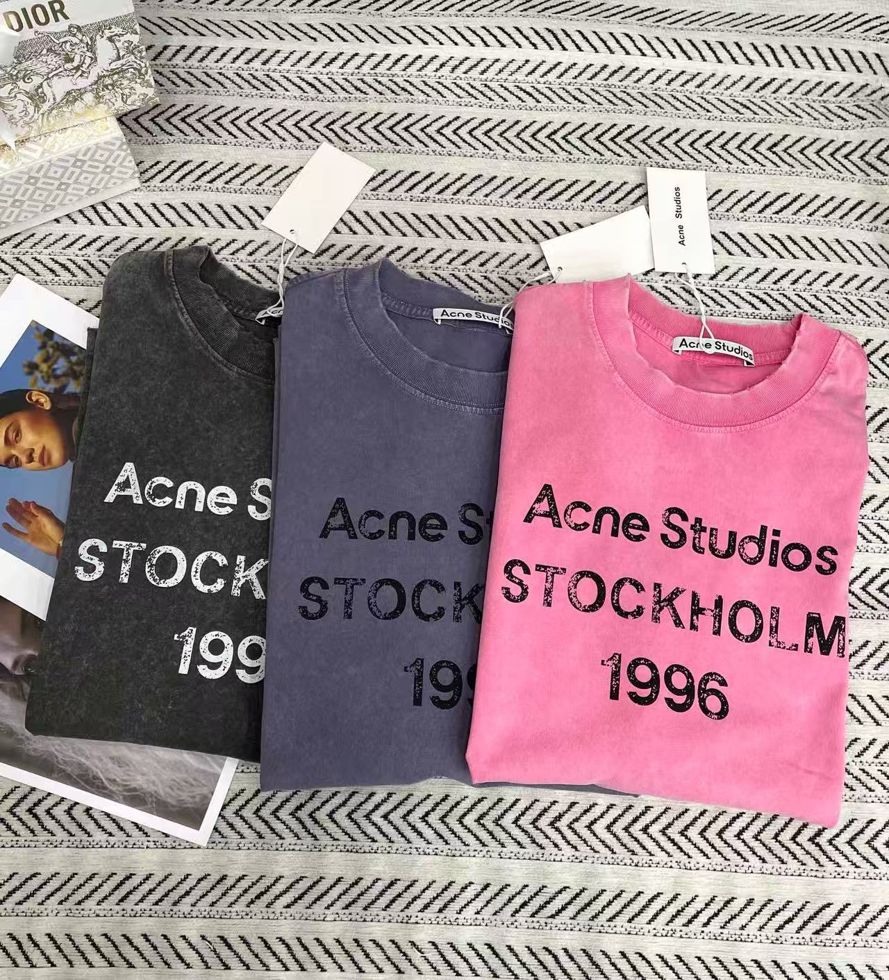 Acne StudiosレターTシャツ【50％割引+送料無料】