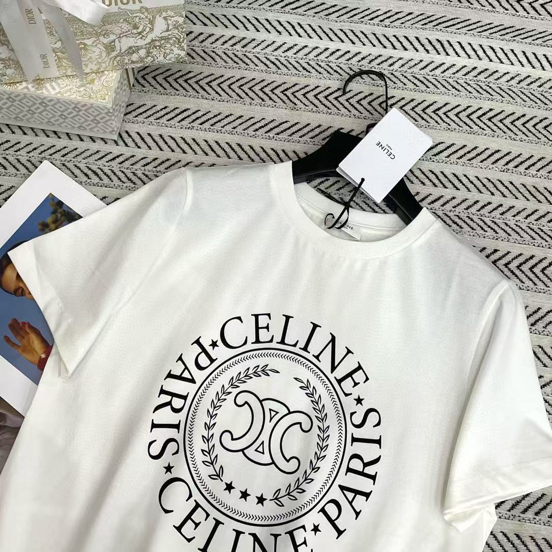 CEL1NE 凱旋門レターTシャツ【50％割引+送料無料】