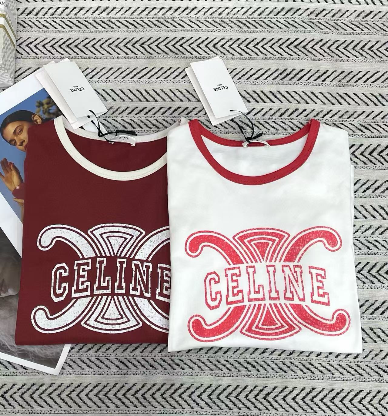 CEL1NE 凱旋門レターTシャツ【50%割引+送料無料】