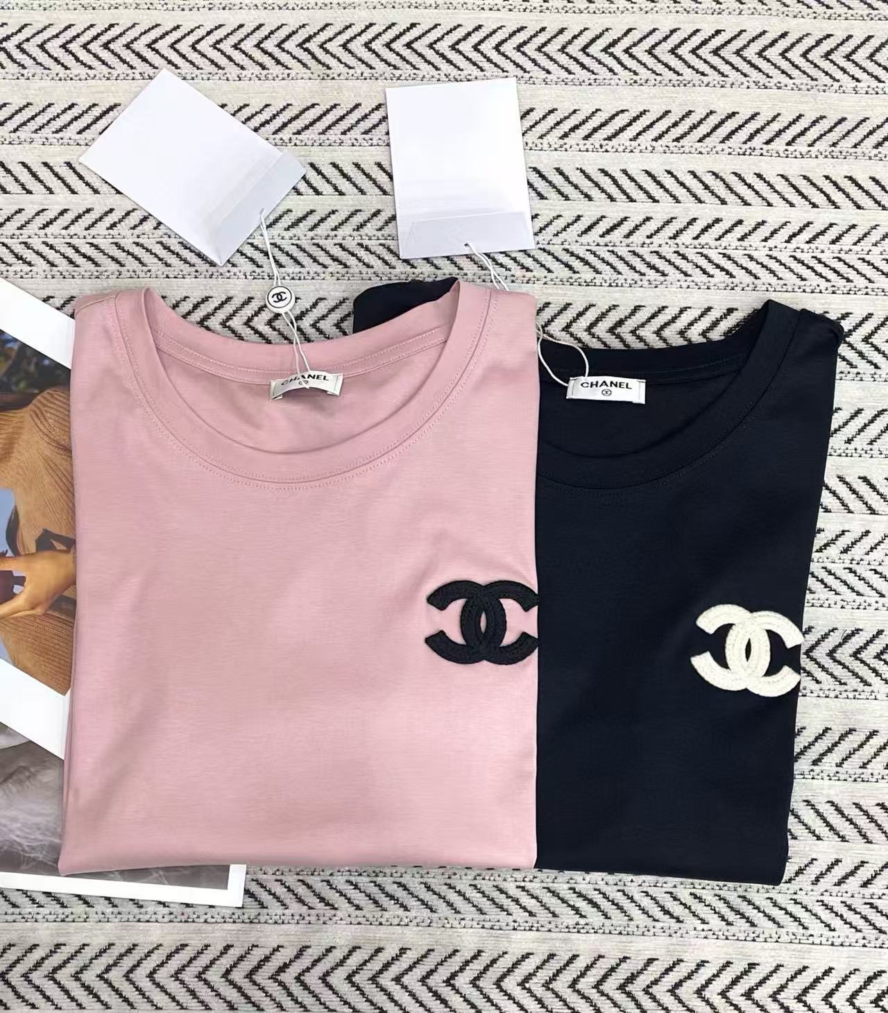 CHANE1 シンプルダブルC Tシャツ【50％割引+送料無料】