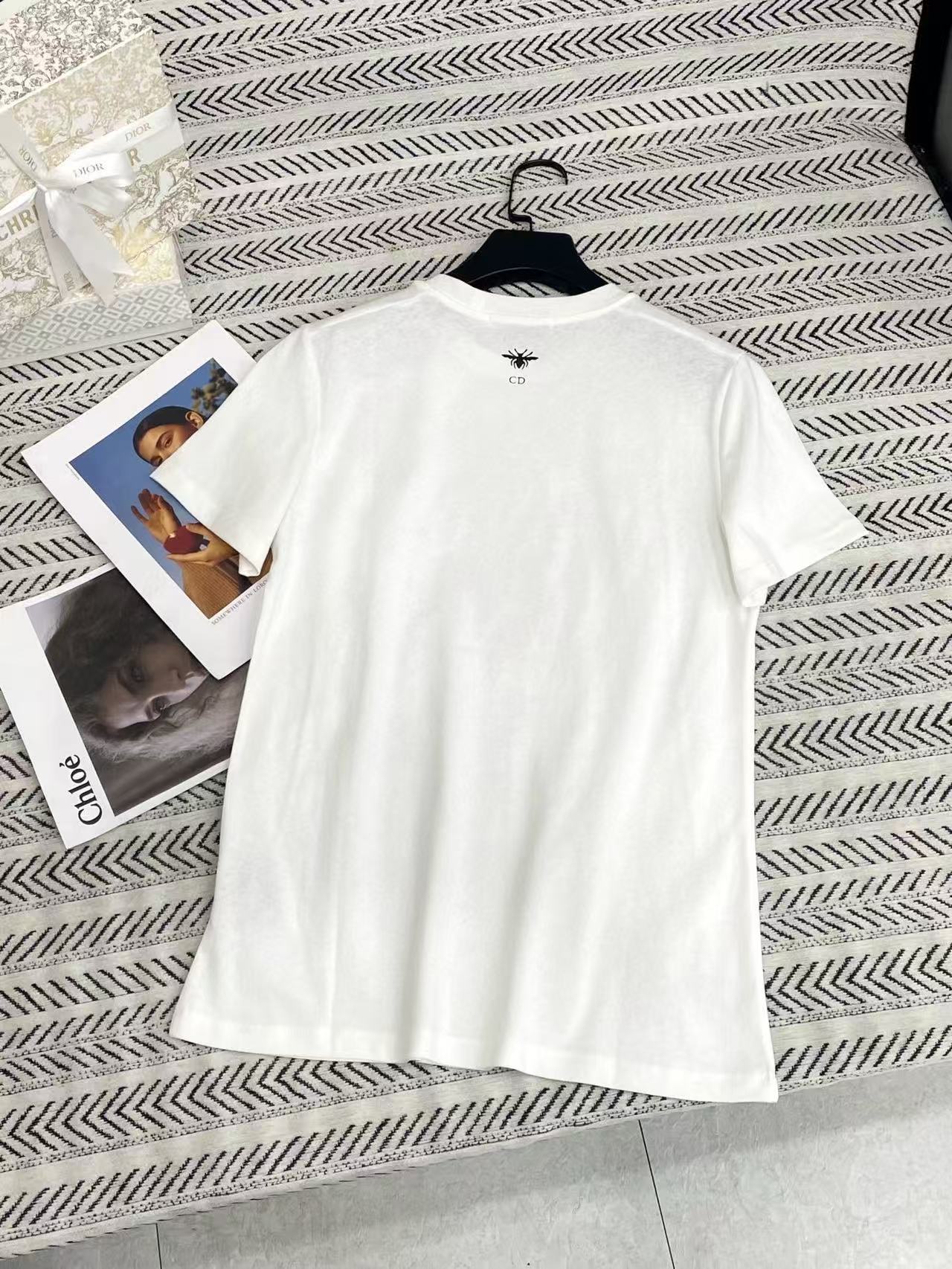 DIOR 五芒星プリントTシャツ【50%割引+送料無料】