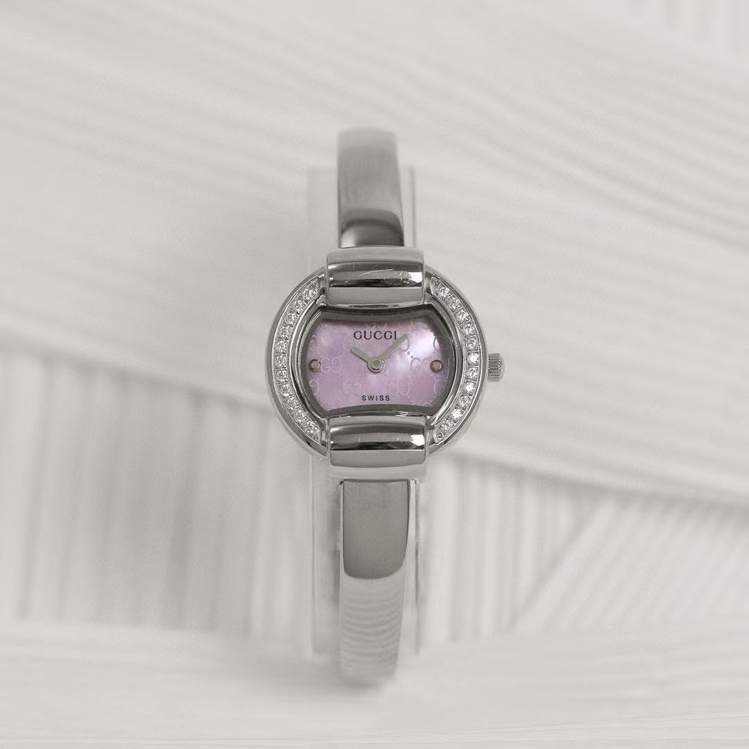 GUCC1 ジャカードブレスレット レディースウォッチ【50％割引+送料無料】