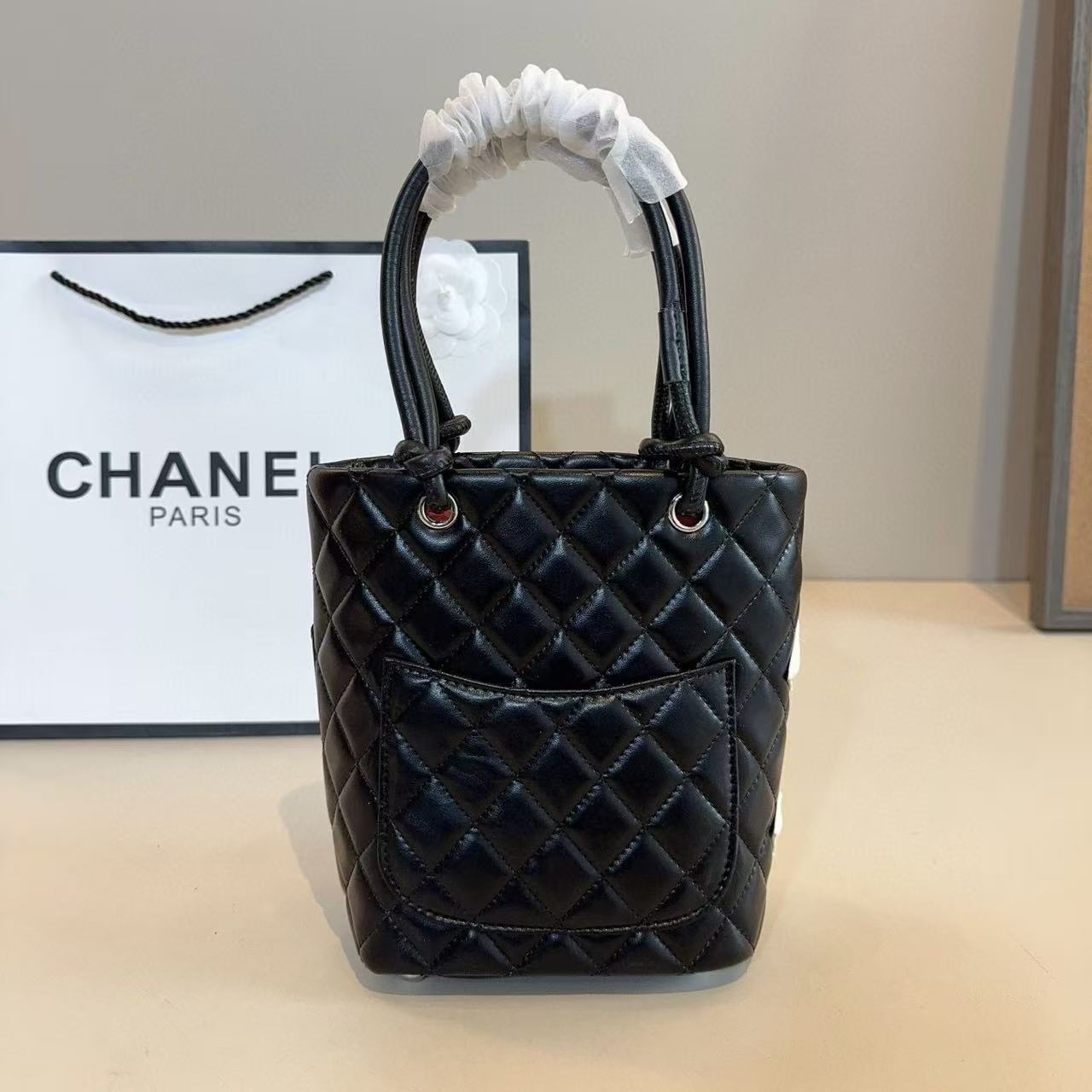 CHANE1 ダブルC ハンドバッグ【50%割引+送料無料】