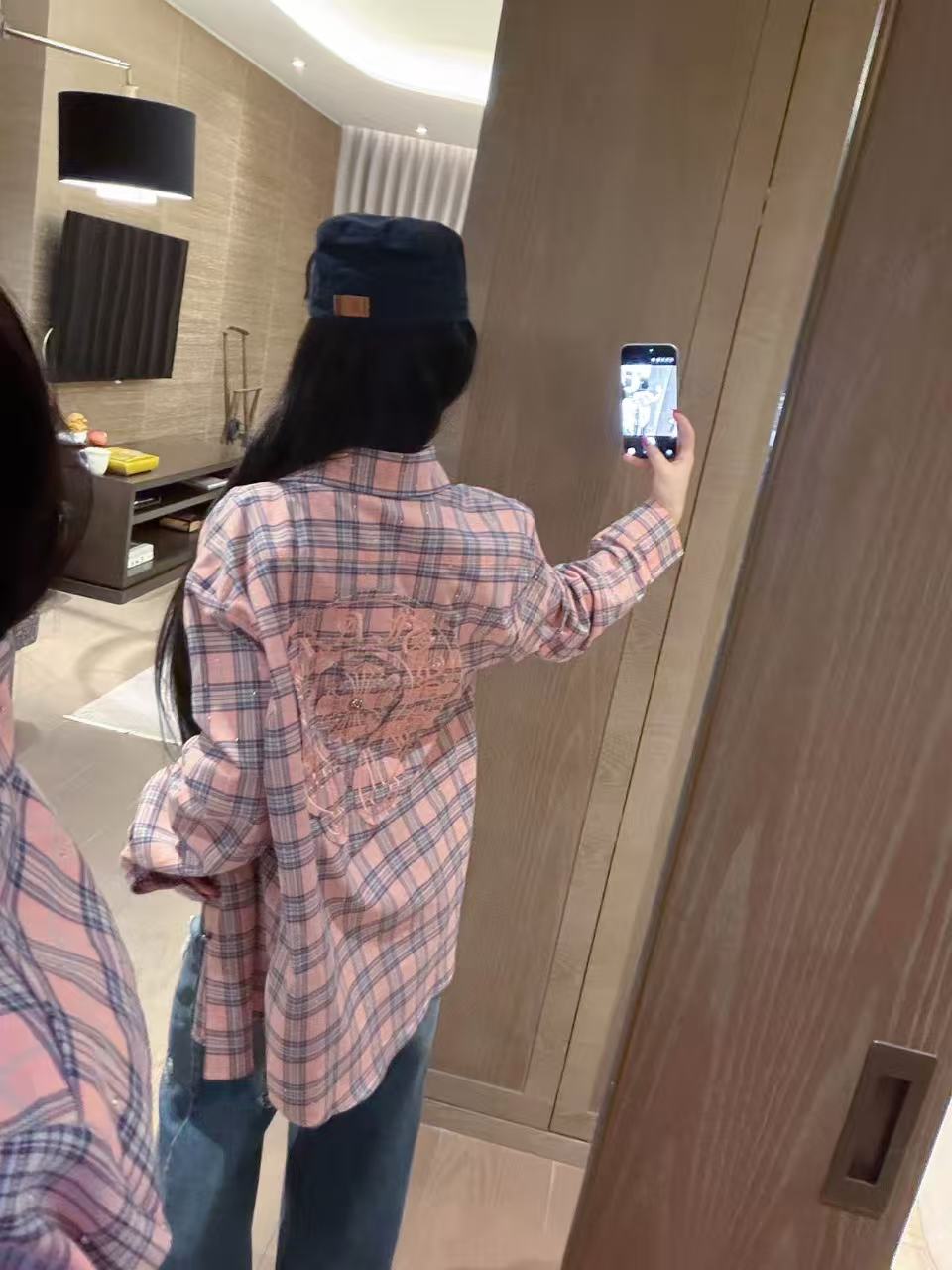 Chr0me Hearts チェックシャツ/ジーンズ【50％割引+送料無料】