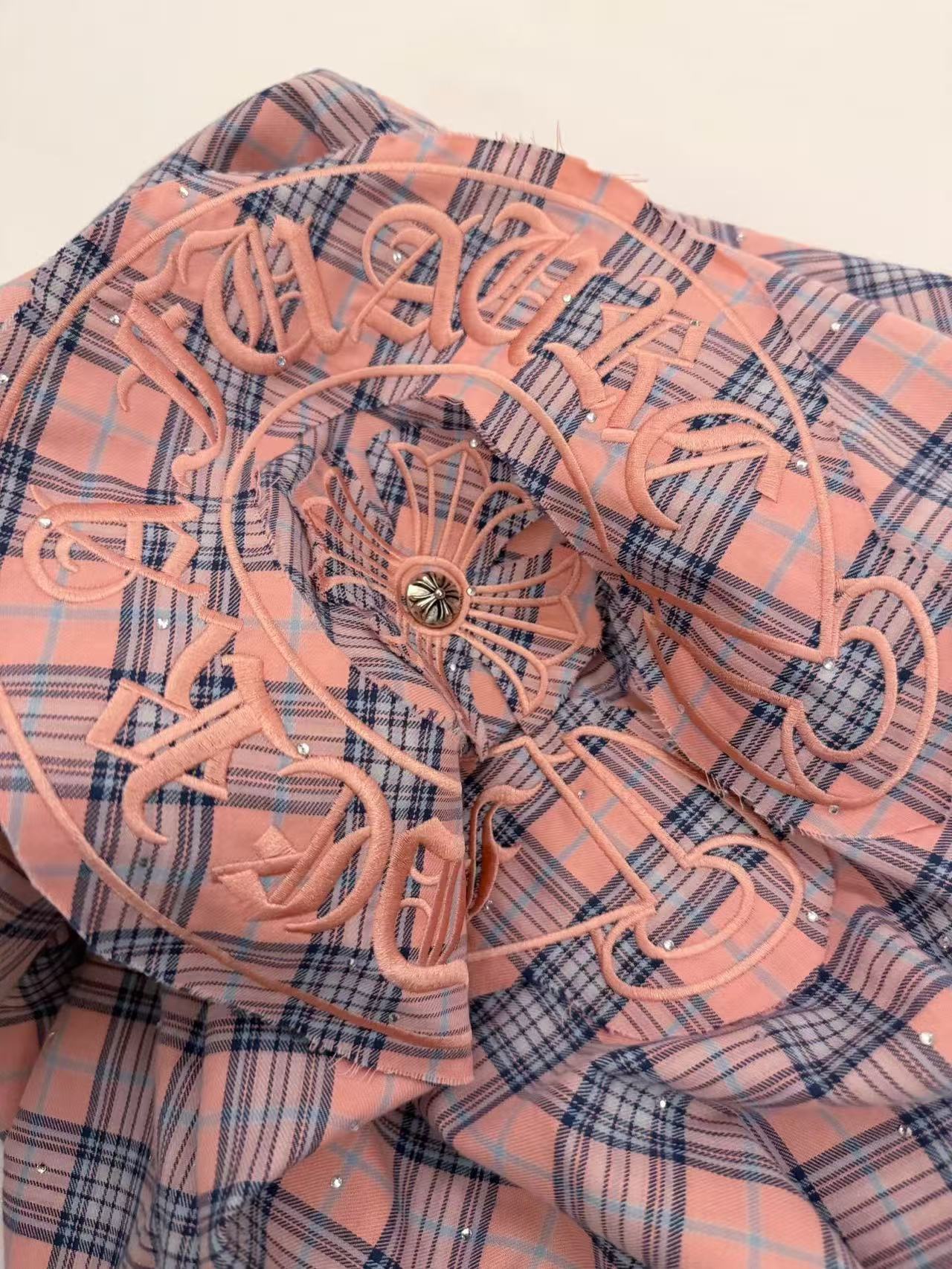 Chr0me Hearts チェックシャツ/ジーンズ【50％割引+送料無料】