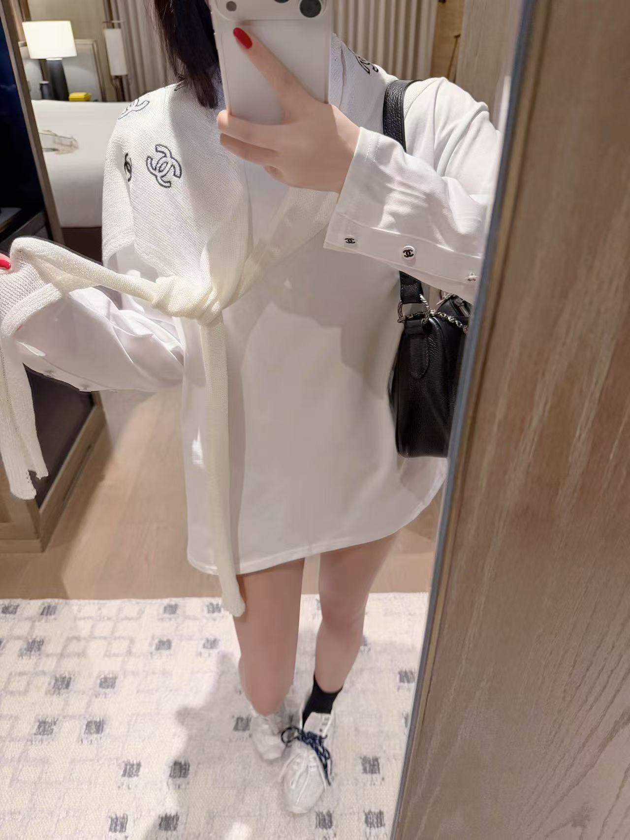 CHANE1 ショール + 長袖Tシャツ【50％割引+送料無料】