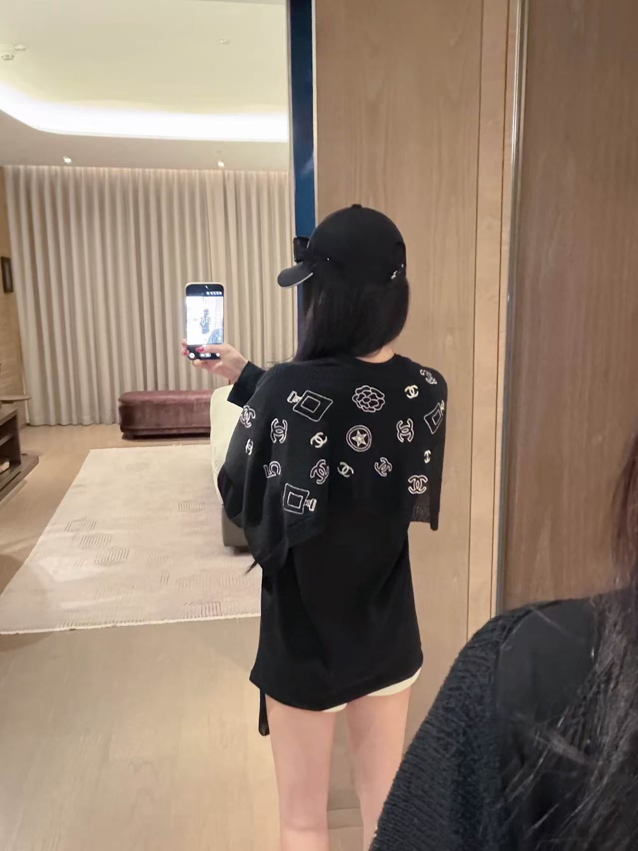 CHANE1 ショール + 長袖Tシャツ【50％割引+送料無料】