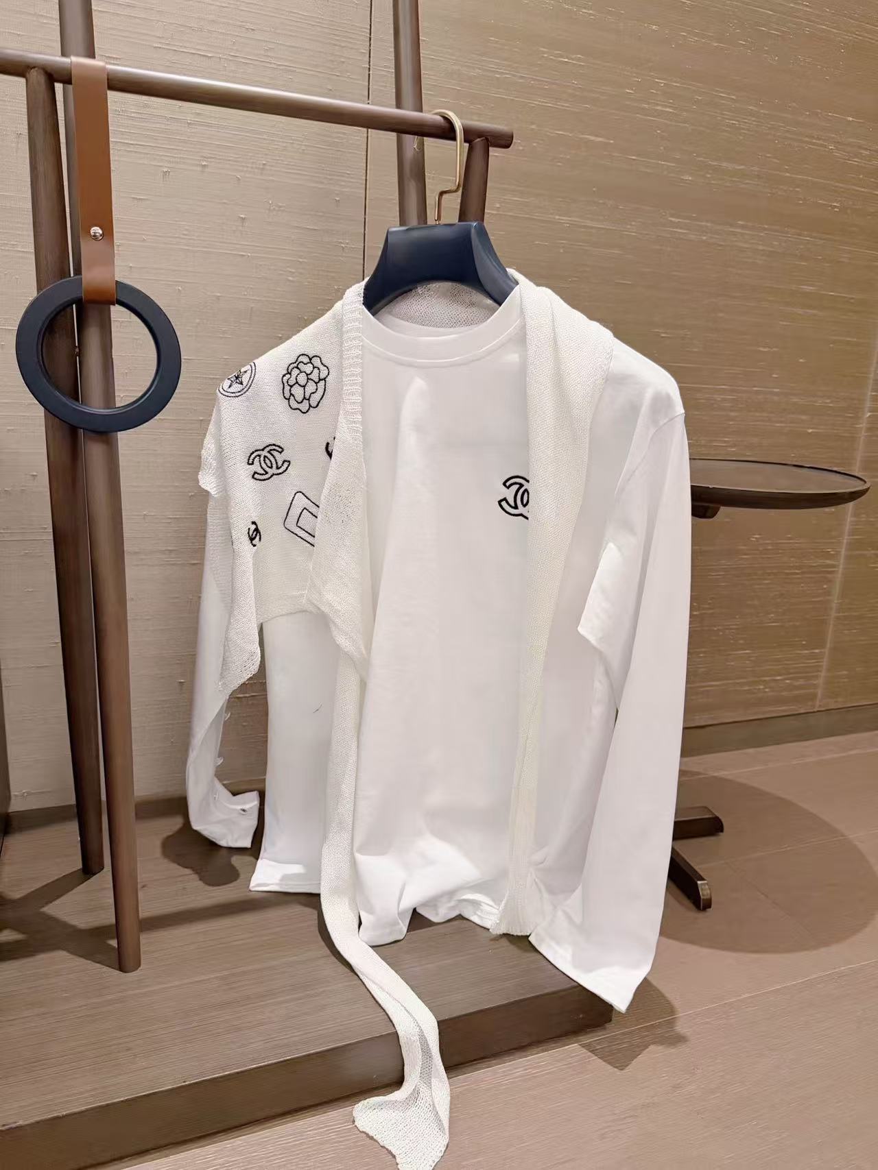 CHANE1 ショール + 長袖Tシャツ【50％割引+送料無料】