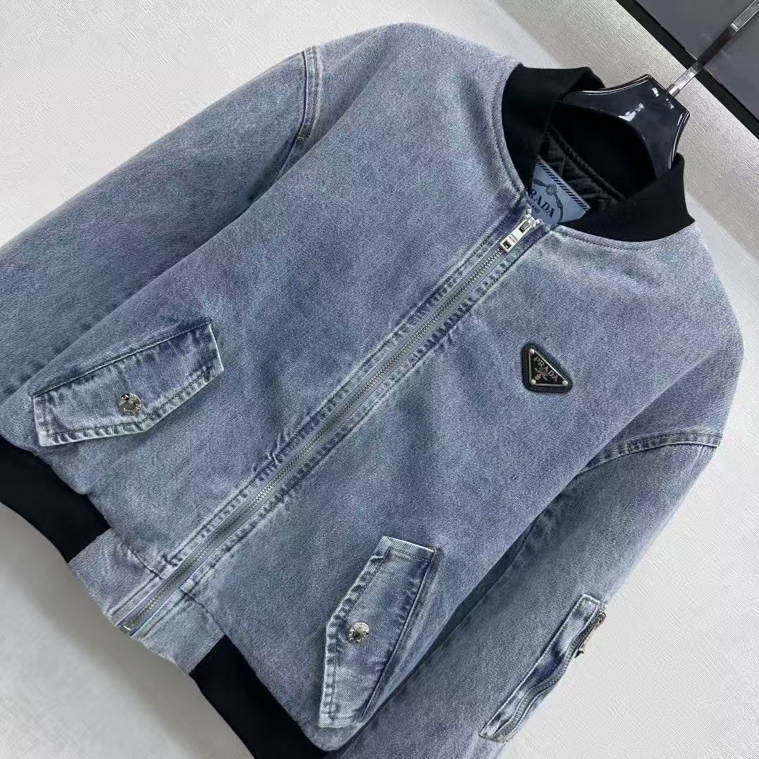 PR4DA トライアングルロゴ デニムジャケット【50％割引+送料無料】