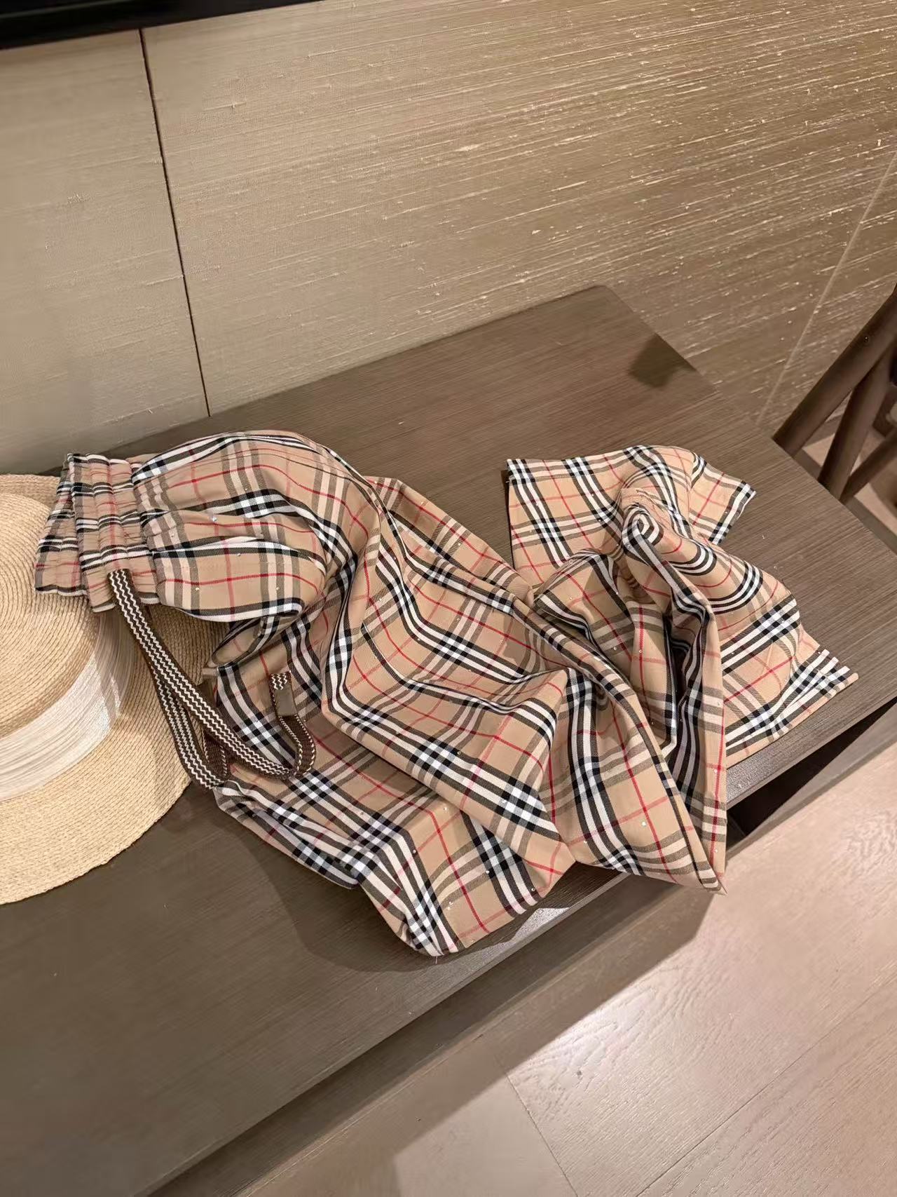 BUR8ERRY チェック柄カジュアルパンツ【50％割引+送料無料】