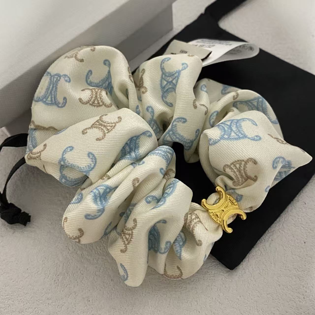 CEL1NE 凱旋門 プリント ヘアゴム【50%割引+送料無料】