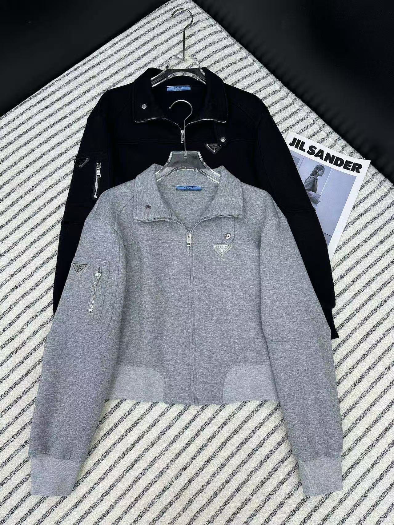 PR4DA トライアングルロゴ ジッパージャケット【50％割引+送料無料】