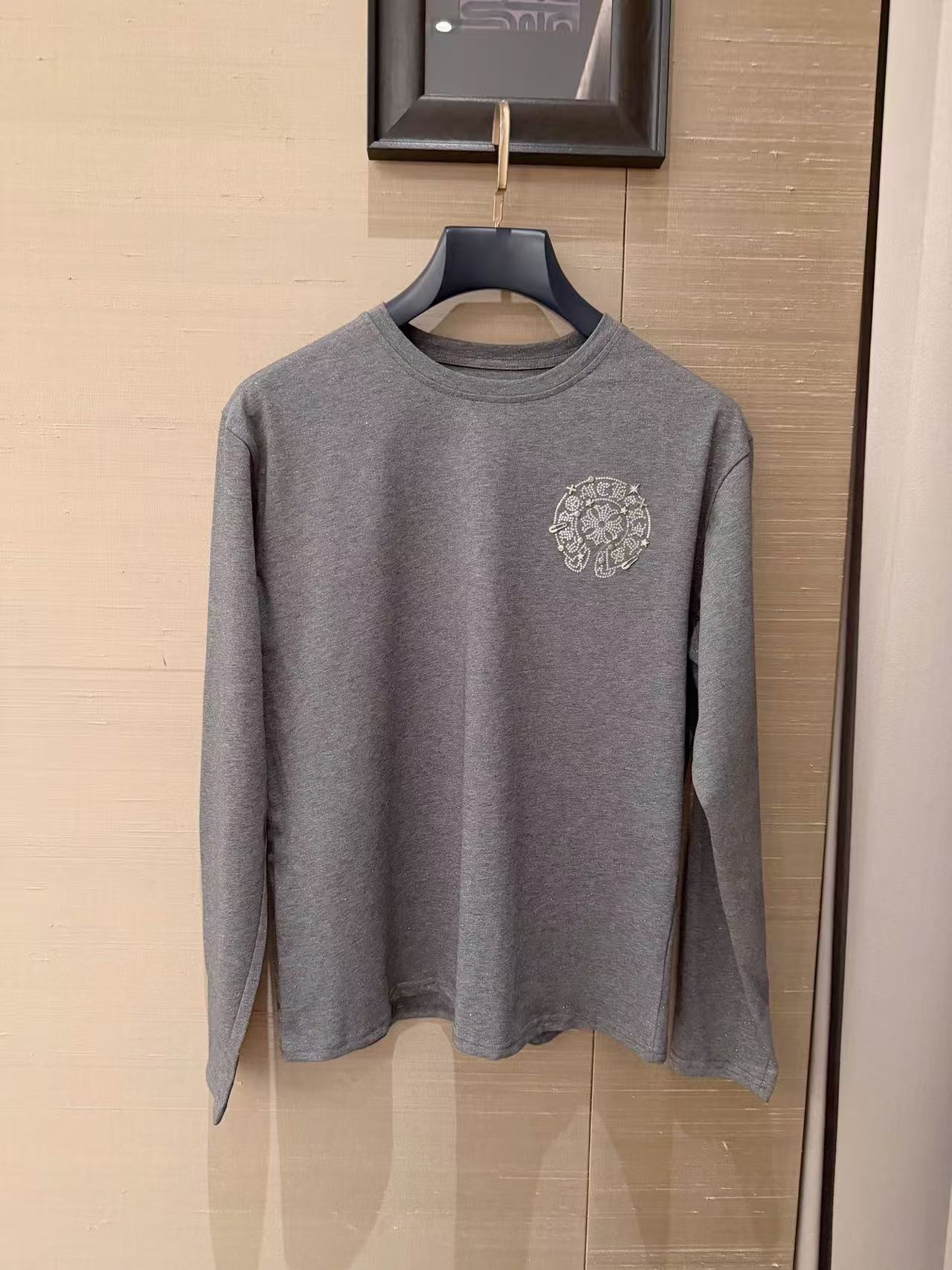 Chr0me HeartsラインストーンピンTシャツ【50％割引+送料無料】