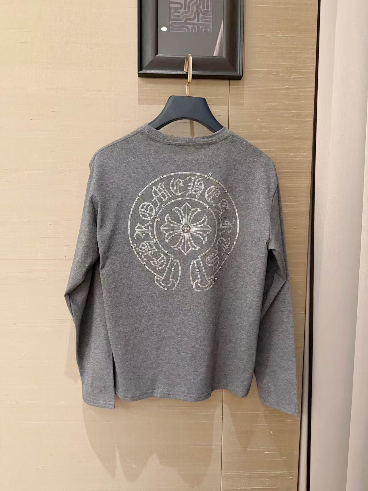 Chr0me HeartsラインストーンピンTシャツ【50％割引+送料無料】