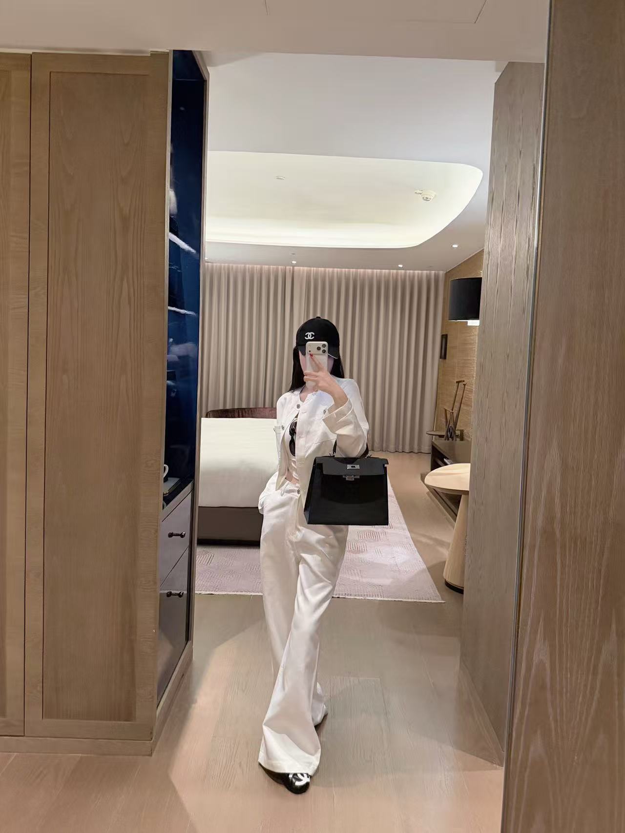 CHANE1 オールロゴジャケット+パンツ ツーピースセット【50%割引+送料無料】