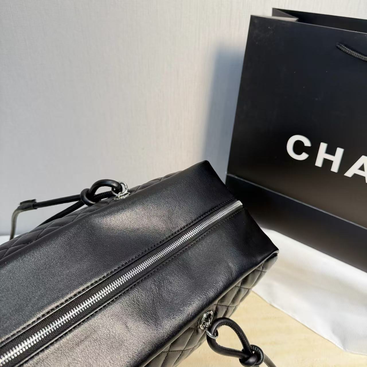 CHANE1 ダブルC ハンドバッグ【50％割引+送料無料】