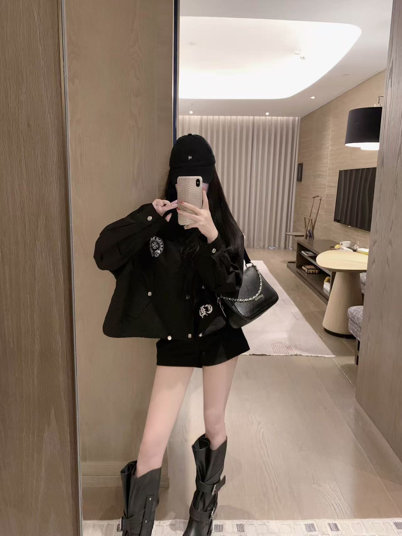 Chr0me Heartsボタンダウントレンチコート【50%割引+送料無料】