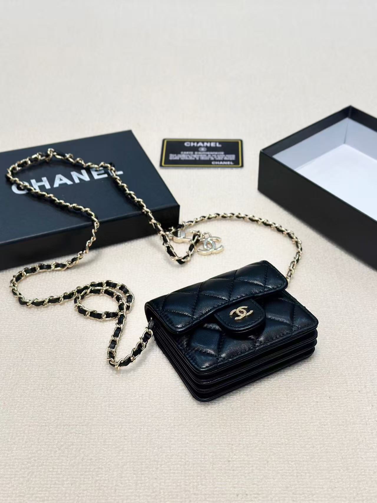 CHANE1 ラムスキンチェーンバッグ【50%割引+送料無料】