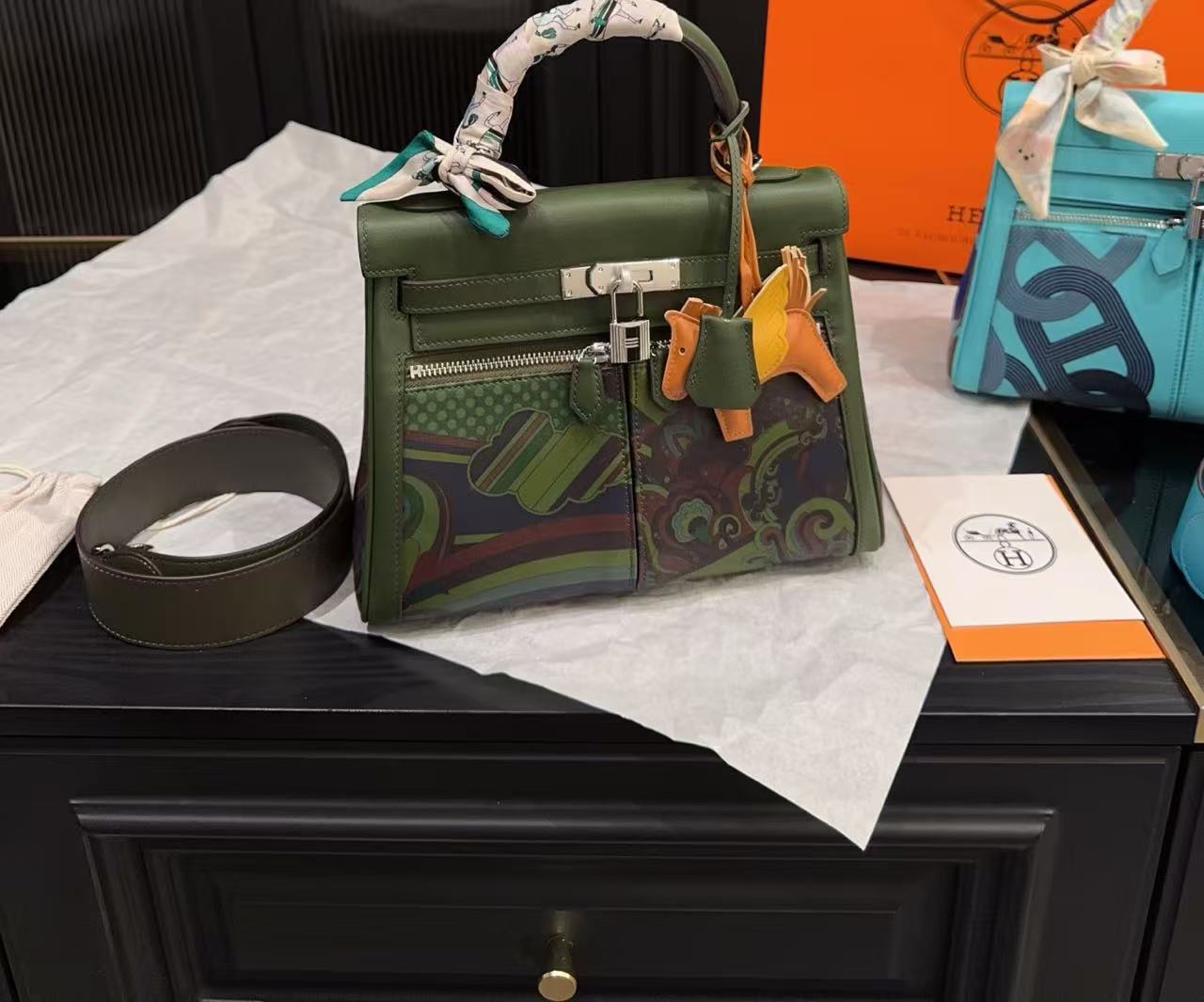 HERME5 高品質グラフィティハンドバッグ【50％割引+送料無料】