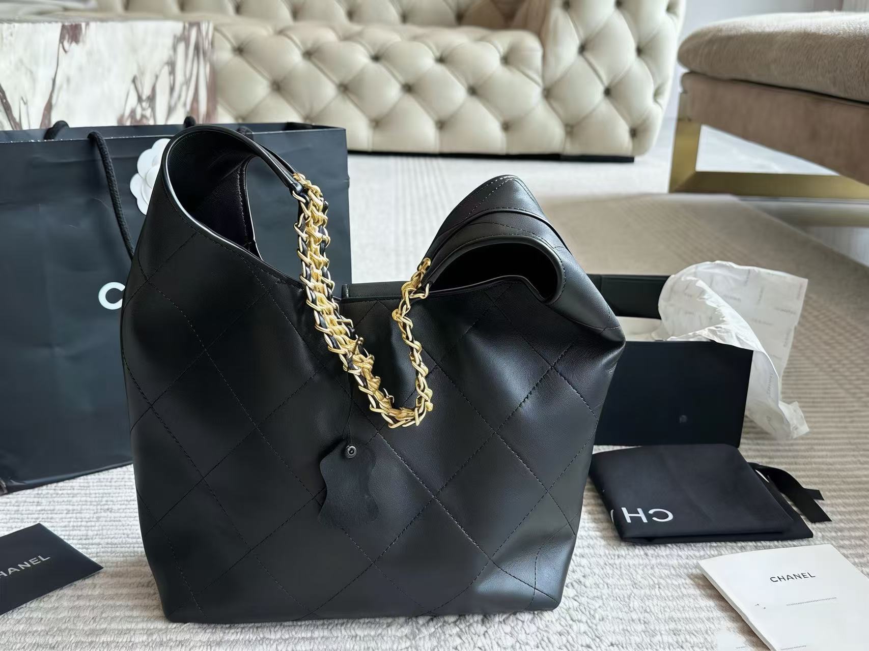 CHANE1 hoboバケットバッグ【50％割引+送料無料】