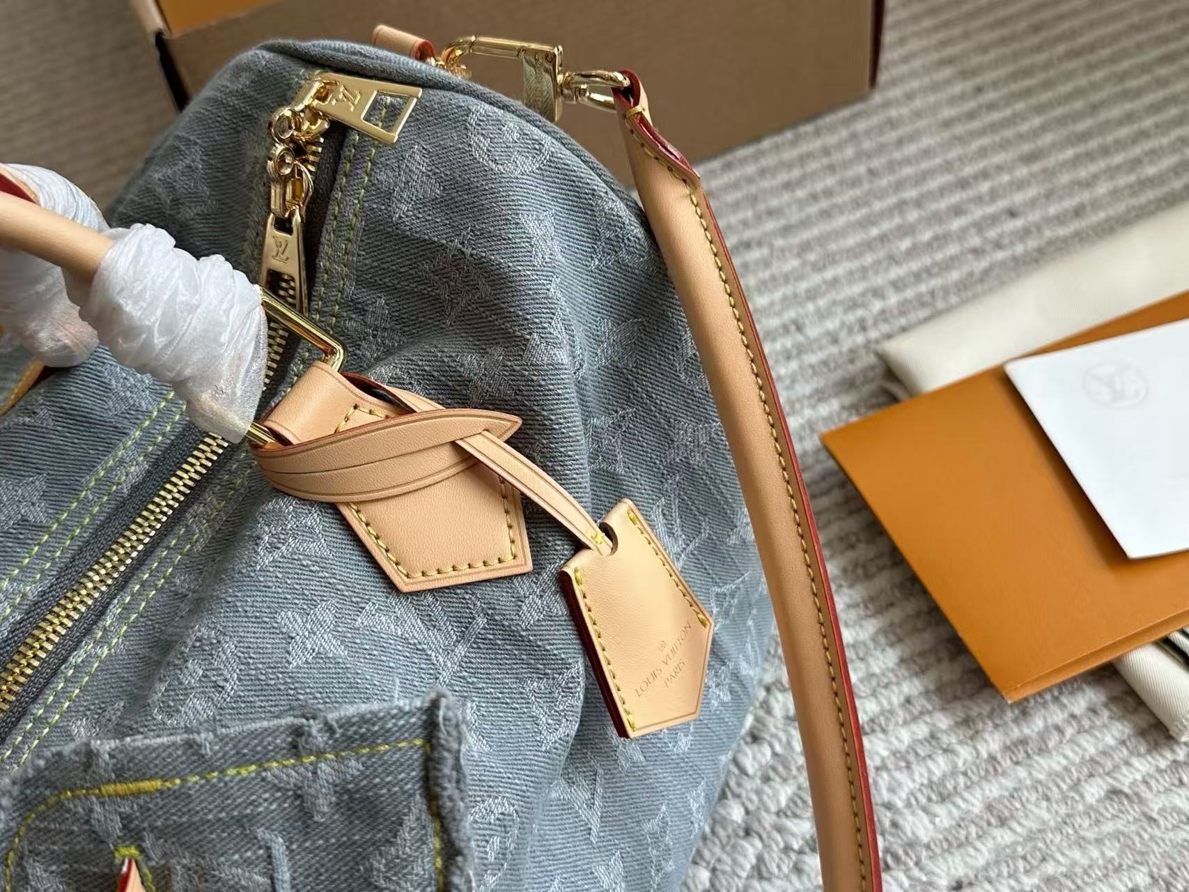 LV Speedyデニムハンドバッグ【50％割引+送料無料】