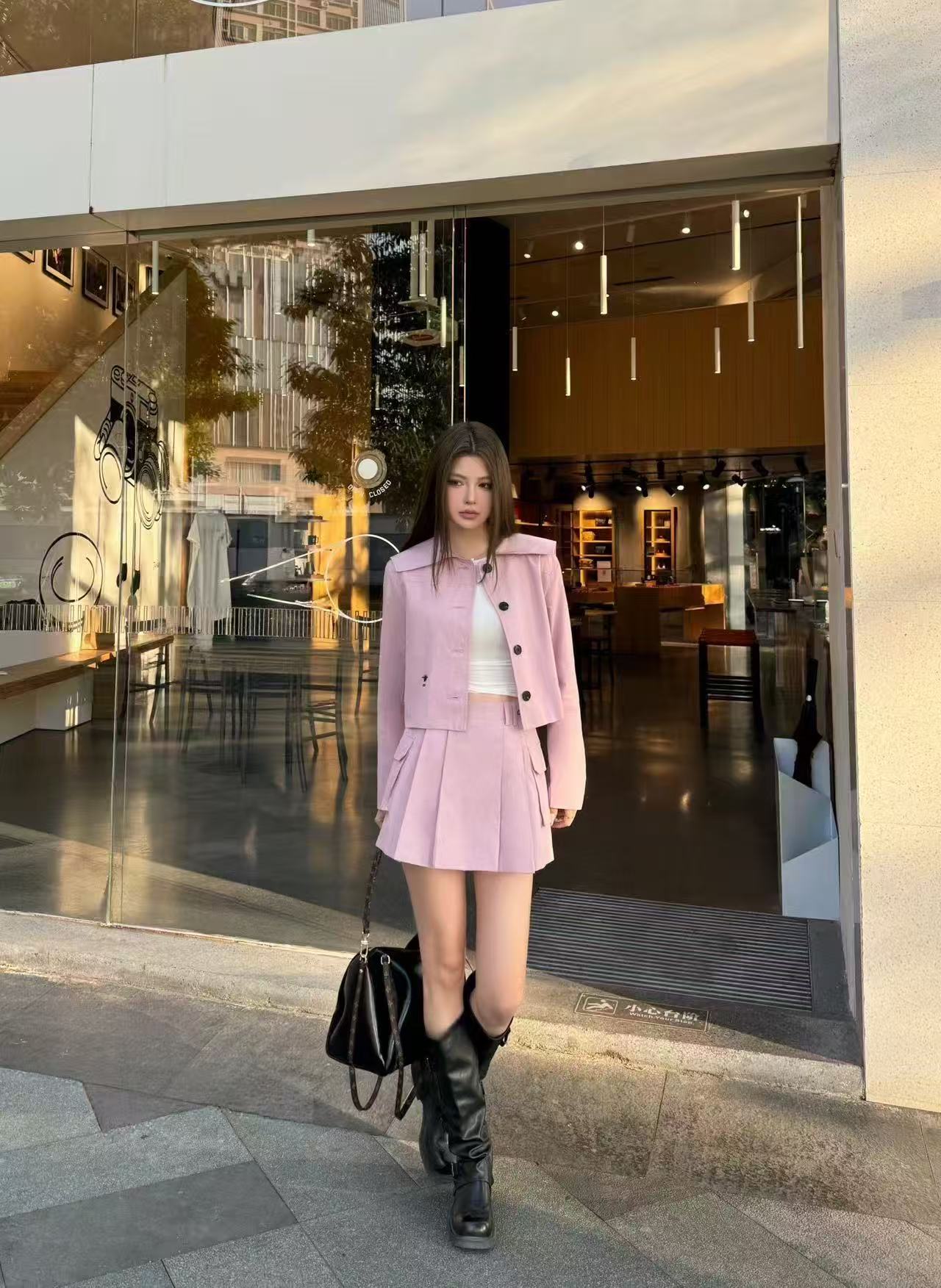 DIOR ジャケット+スカート ツーピースセット【50％割引+送料無料】