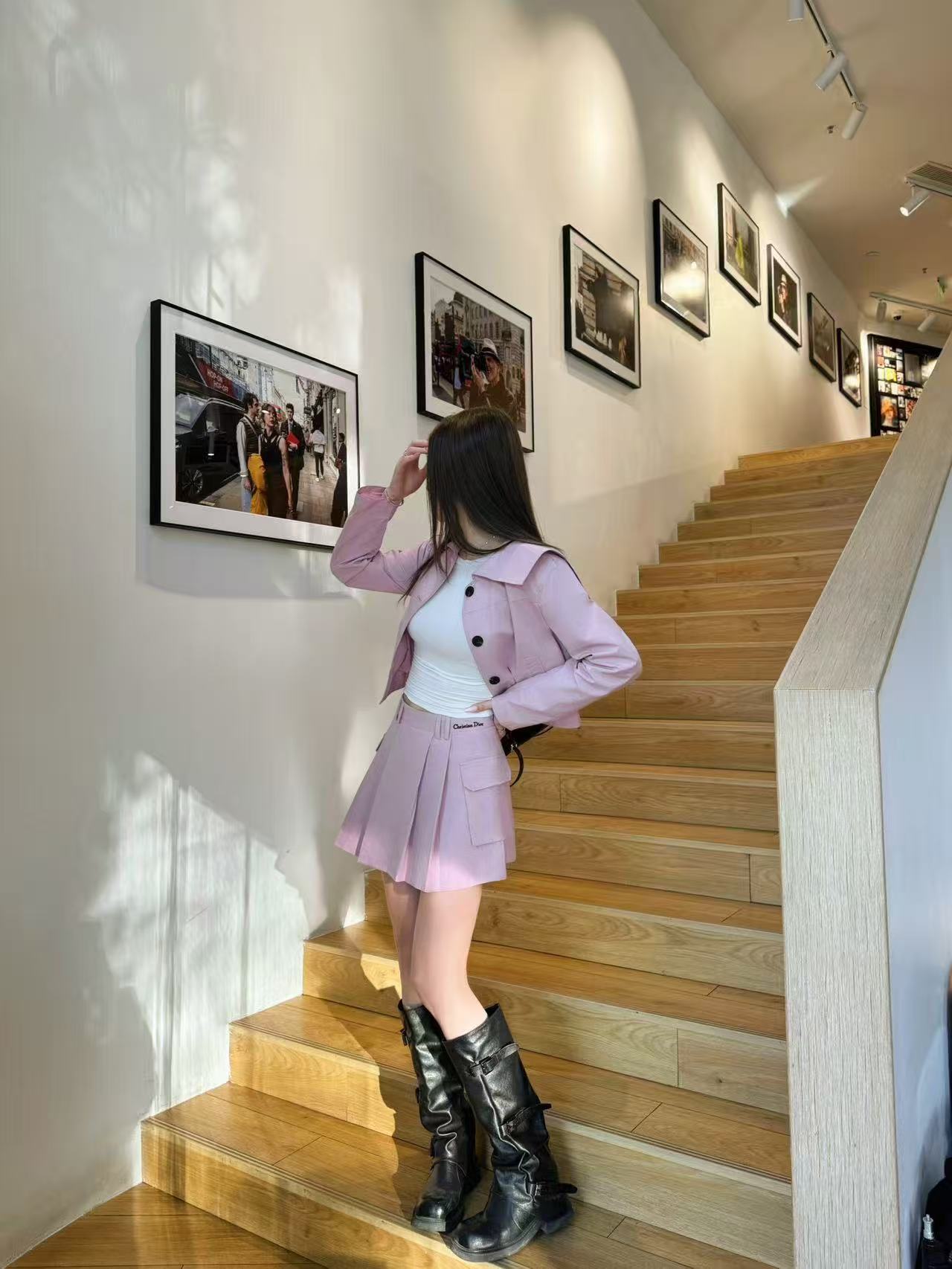 DIOR ジャケット+スカート ツーピースセット【50％割引+送料無料】