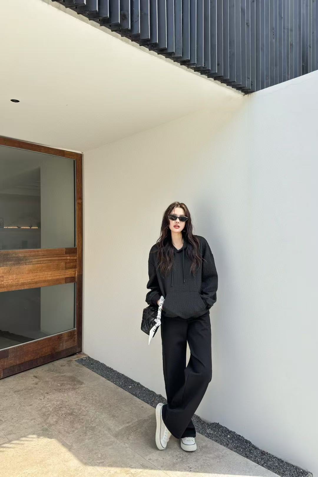 DIOR ジャカード フード付き カジュアルスーツ【50%割引+送料無料】