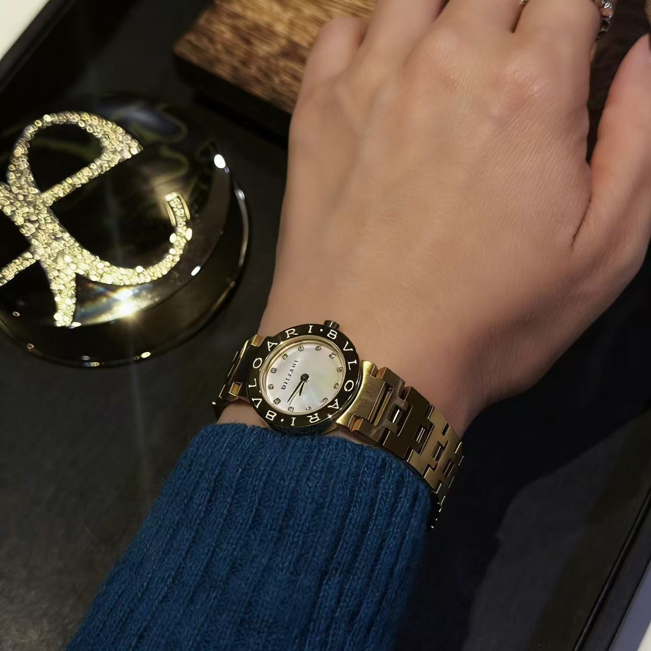 BVLGAR1 スチールブレスレットウォッチ【50％割引+送料無料】