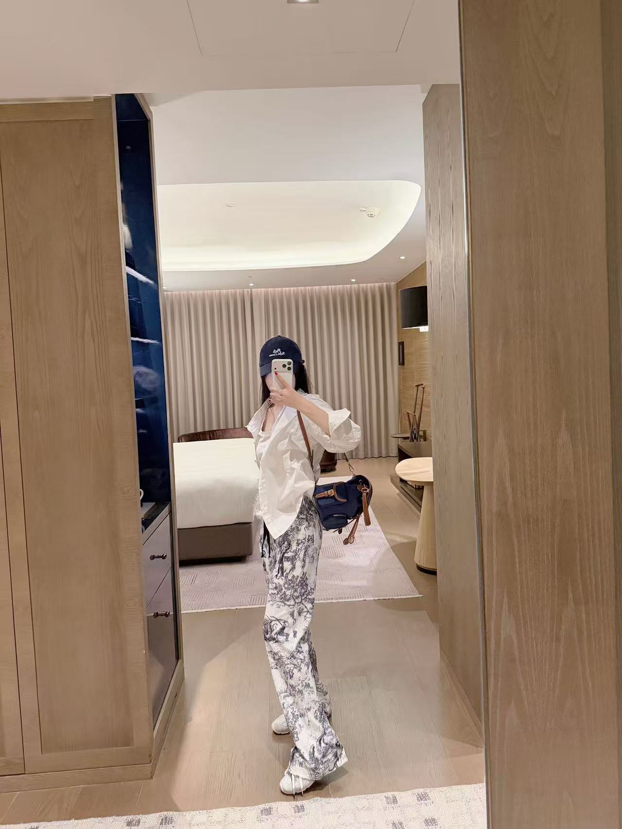 DIOR プリント カジュアル トラウザーズ【50％割引+送料無料】