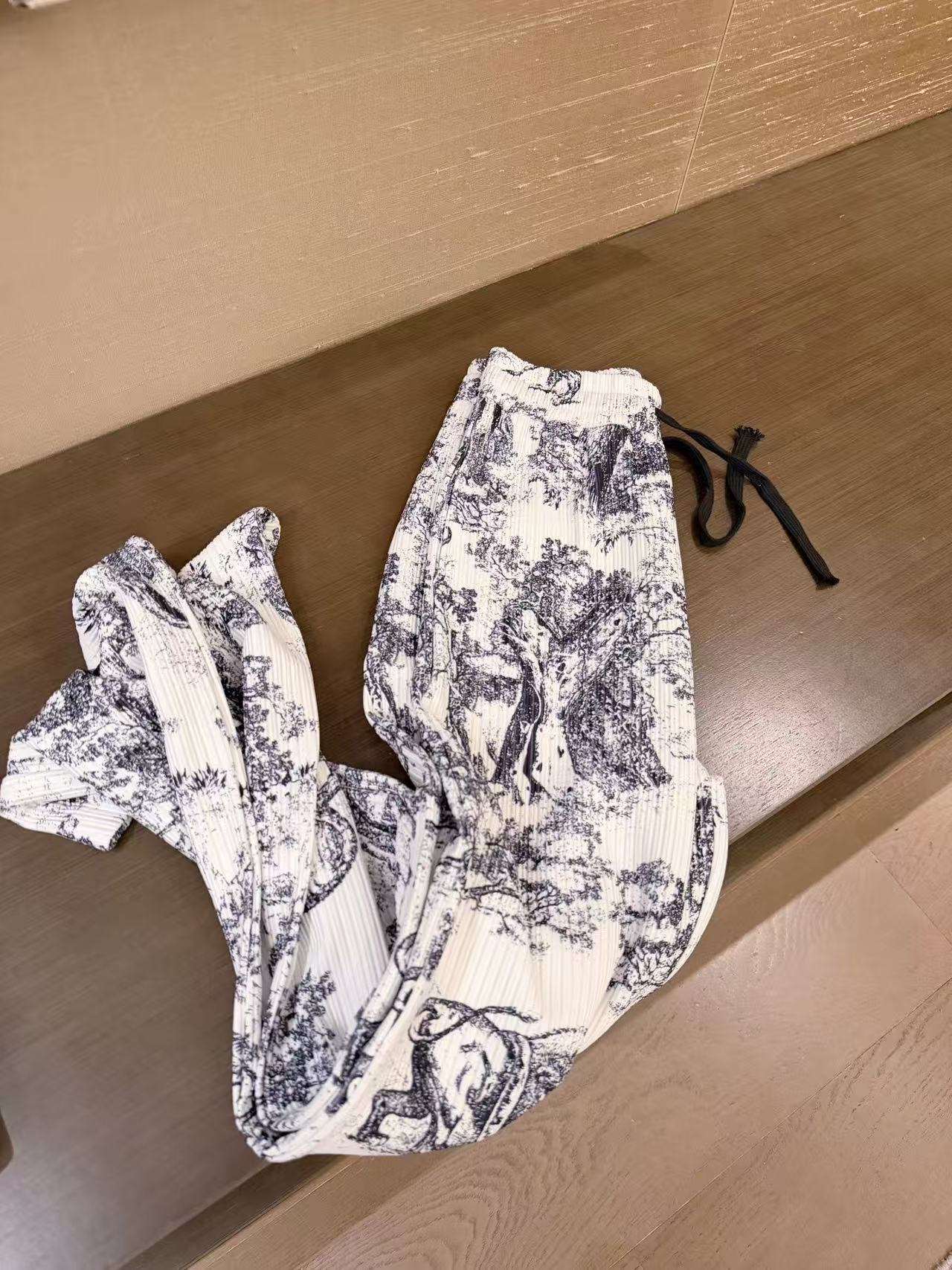 DIOR プリント カジュアル トラウザーズ【50％割引+送料無料】