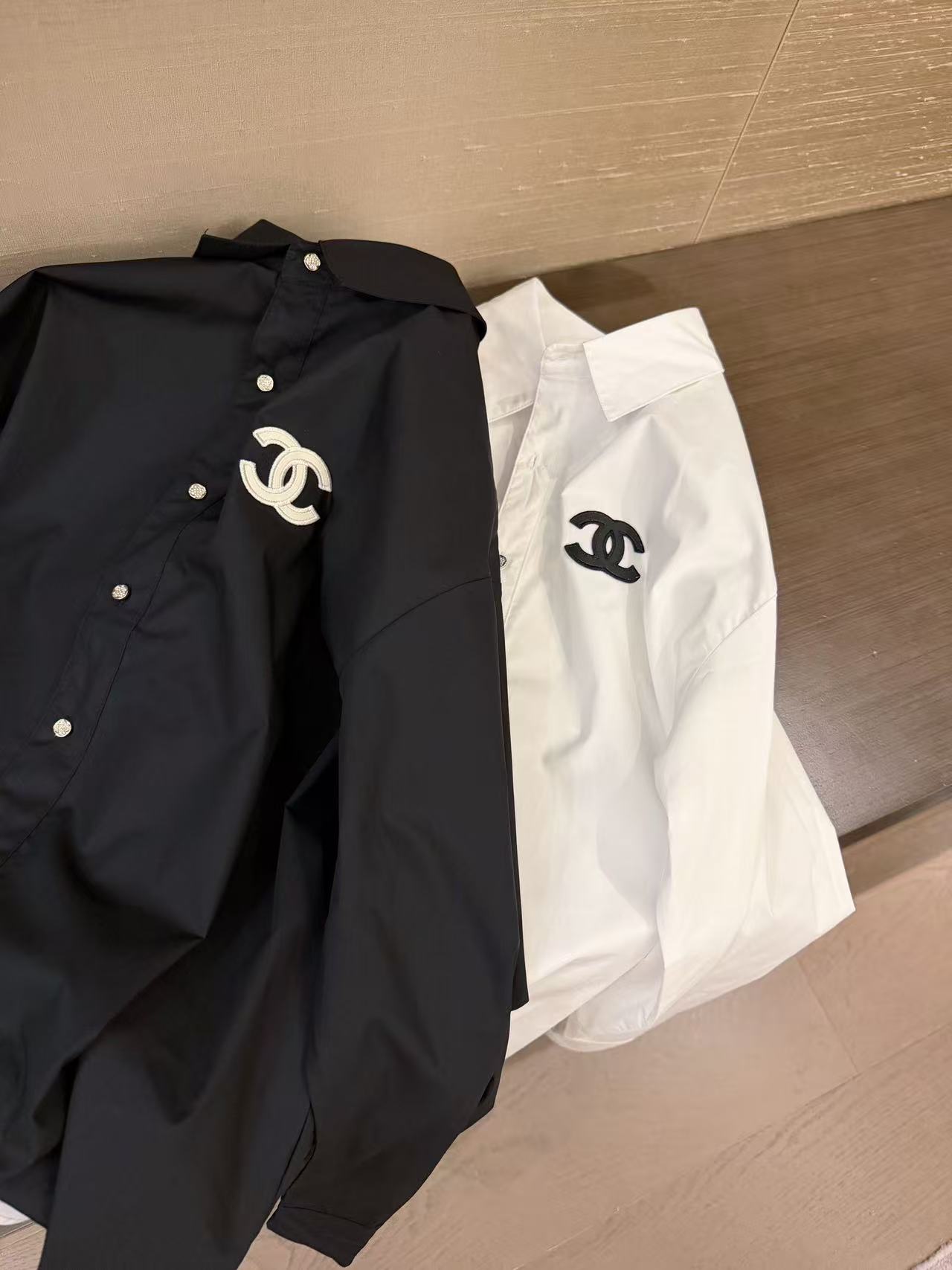 CHANE1 ダブルC ダイヤモンドシャツ【50％割引+送料無料】