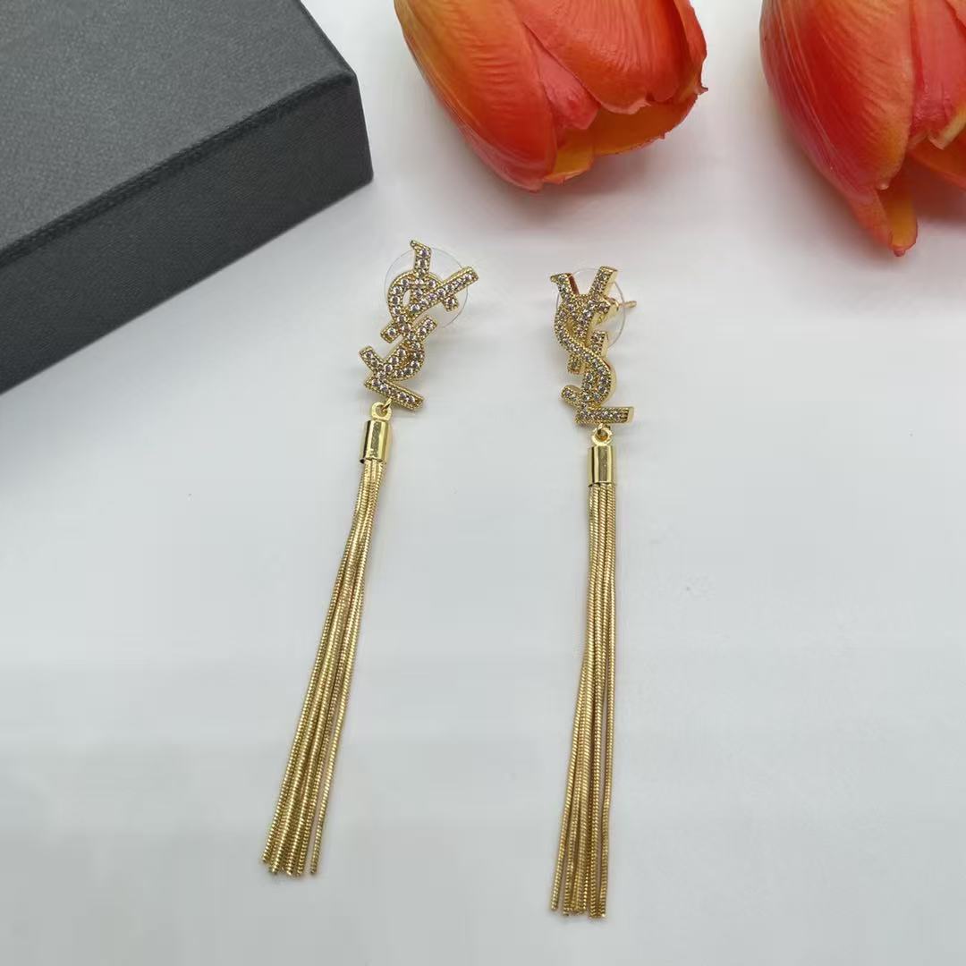 YSL タッセルイヤリング【50%割引+送料無料】