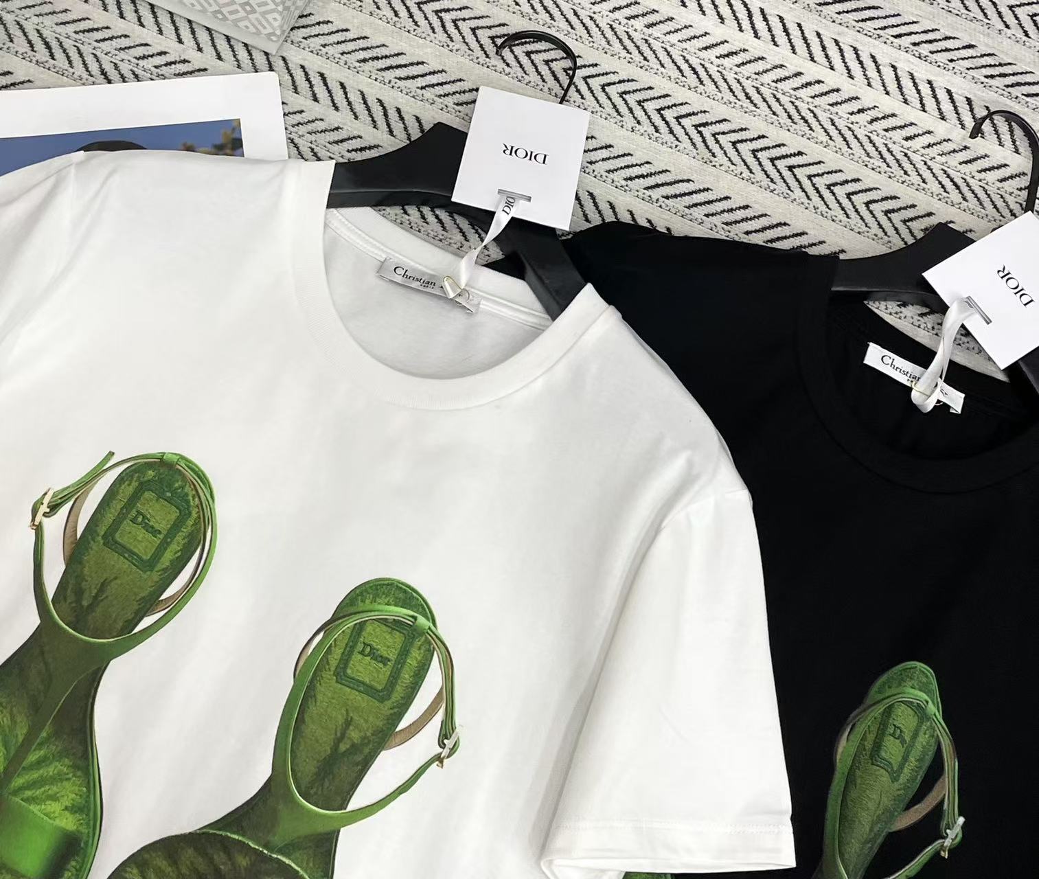 DI0R靴 Tシャツ【50％割引+送料無料】