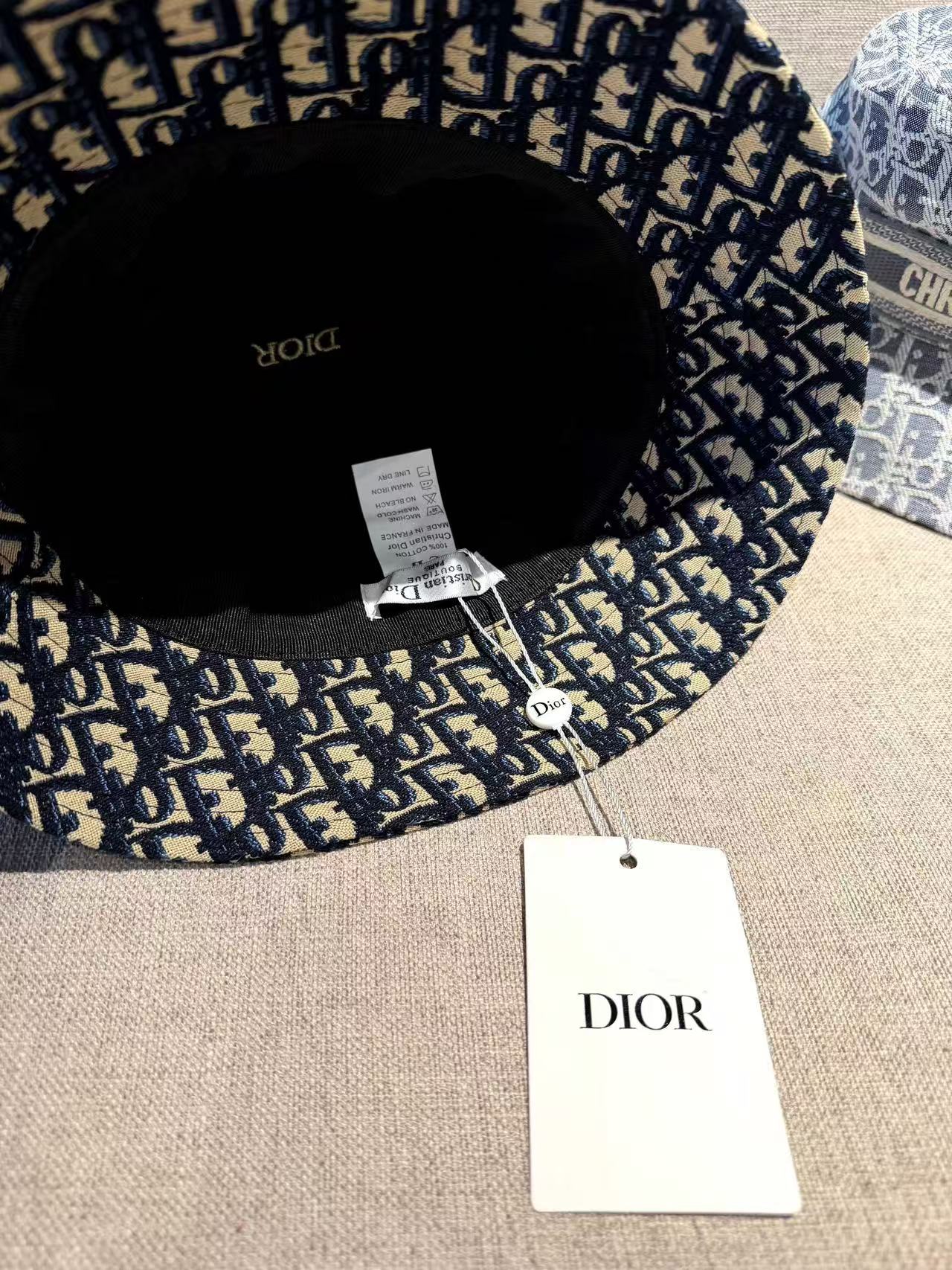 DIOR ジャカード バケットハット【50％割引+送料無料】