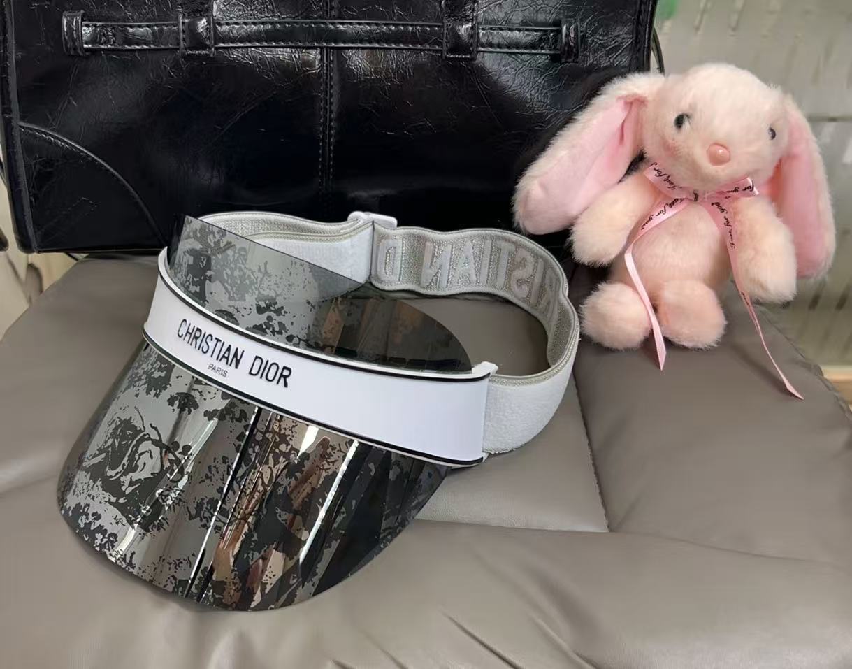 DIOR レター サンバイザー【50％割引+送料無料】