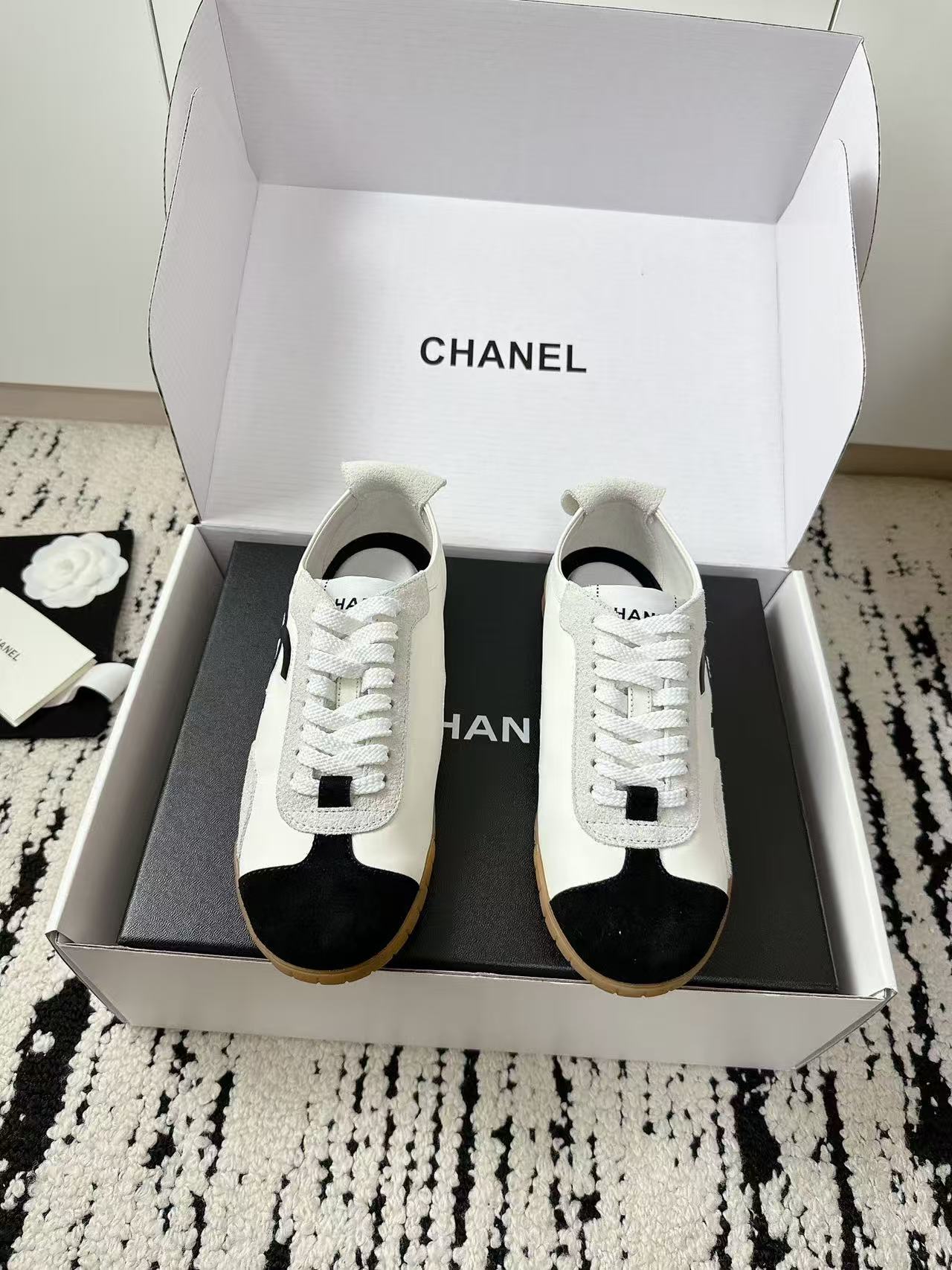 CHANEL 高品質 ダブルC カジュアルシューズ【50％割引+送料無料】